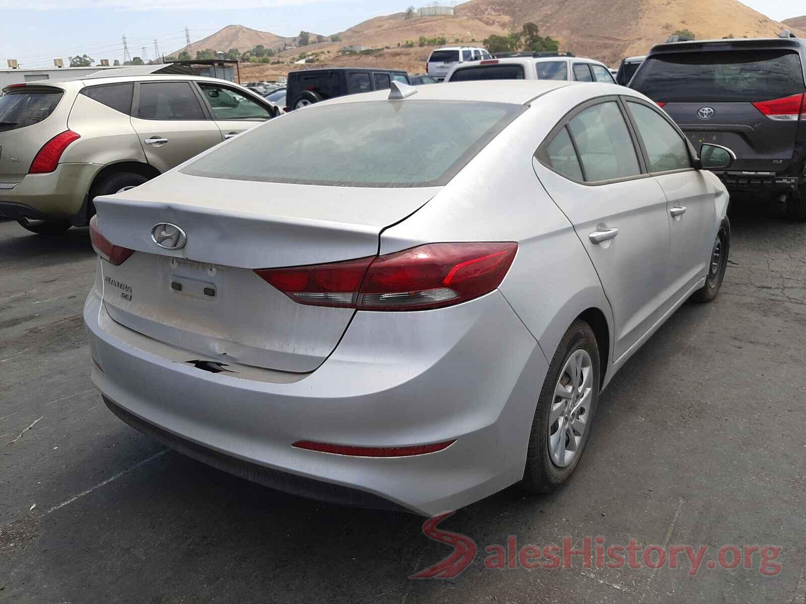 KMHD74LFXHU085062 2017 HYUNDAI ELANTRA