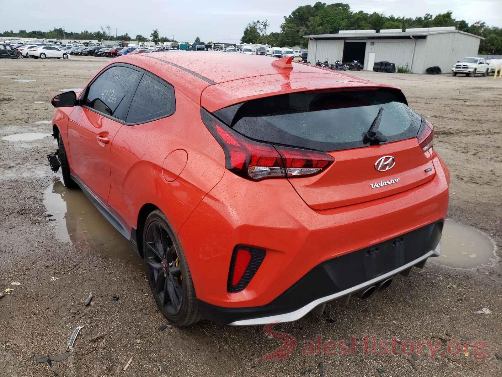 KMHTH6ABXKU020224 2019 HYUNDAI VELOSTER