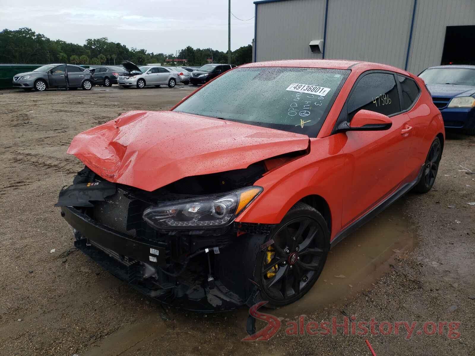 KMHTH6ABXKU020224 2019 HYUNDAI VELOSTER