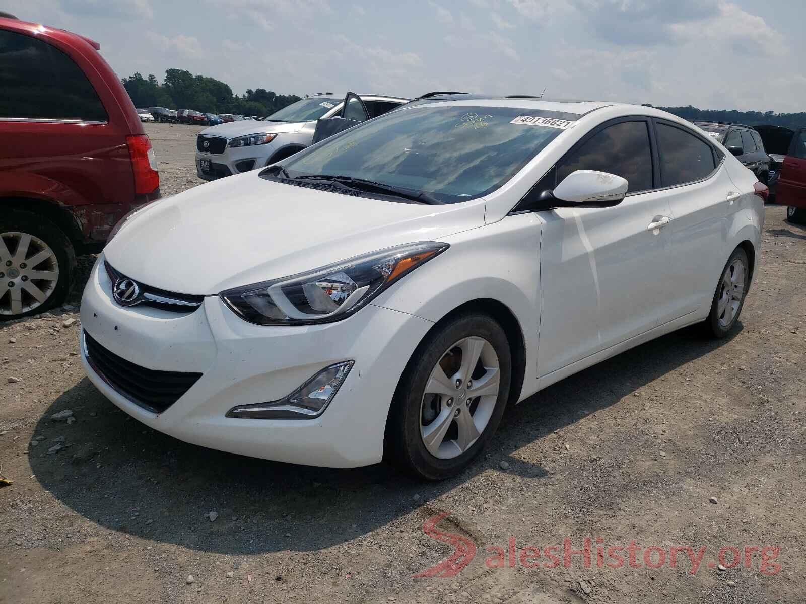 5NPDH4AE7GH786663 2016 HYUNDAI ELANTRA