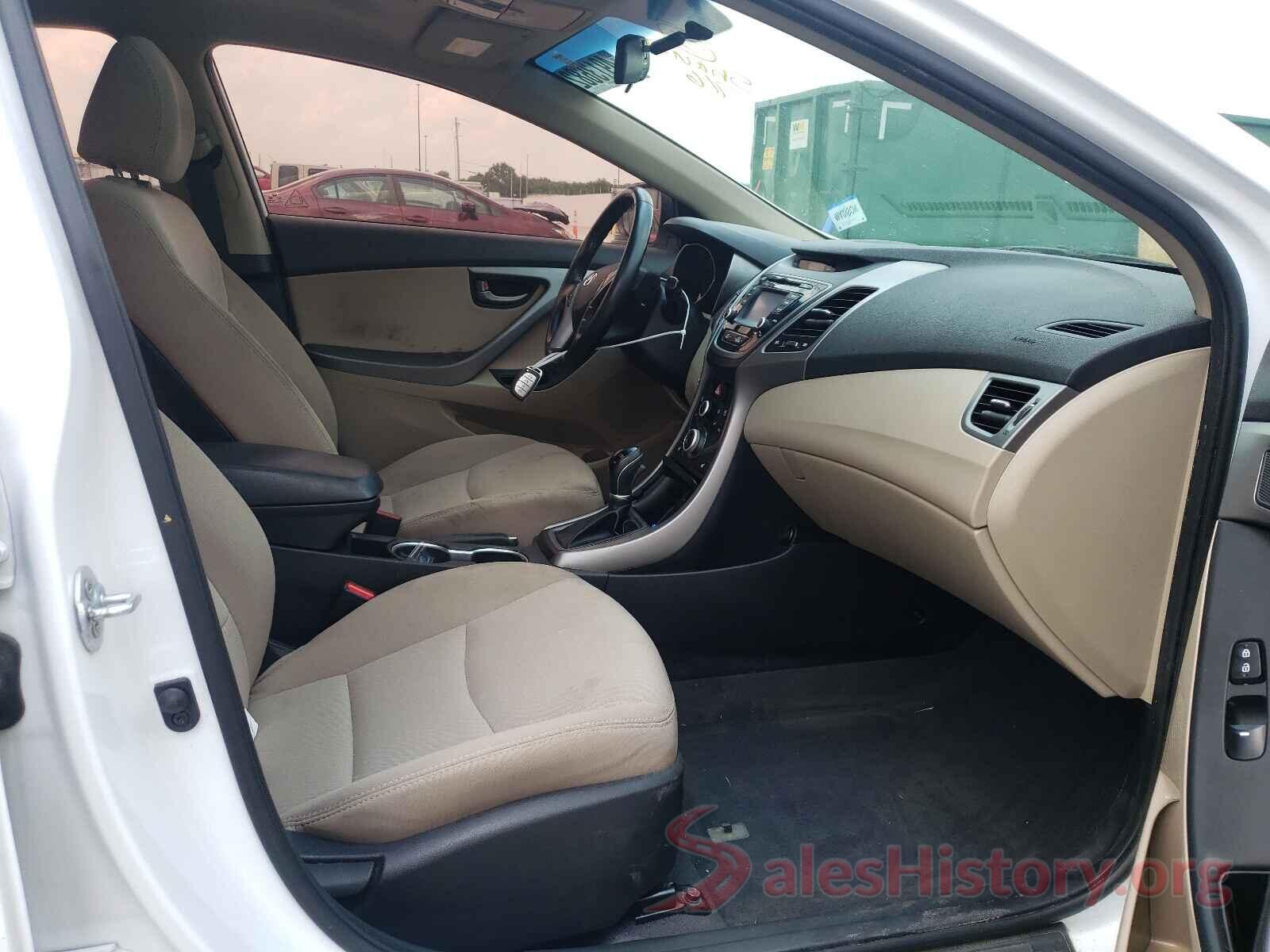 5NPDH4AE7GH786663 2016 HYUNDAI ELANTRA