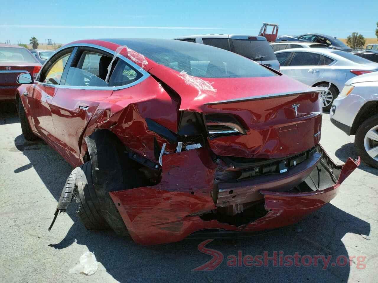 5YJ3E1EBXJF075404 2018 TESLA MODEL 3