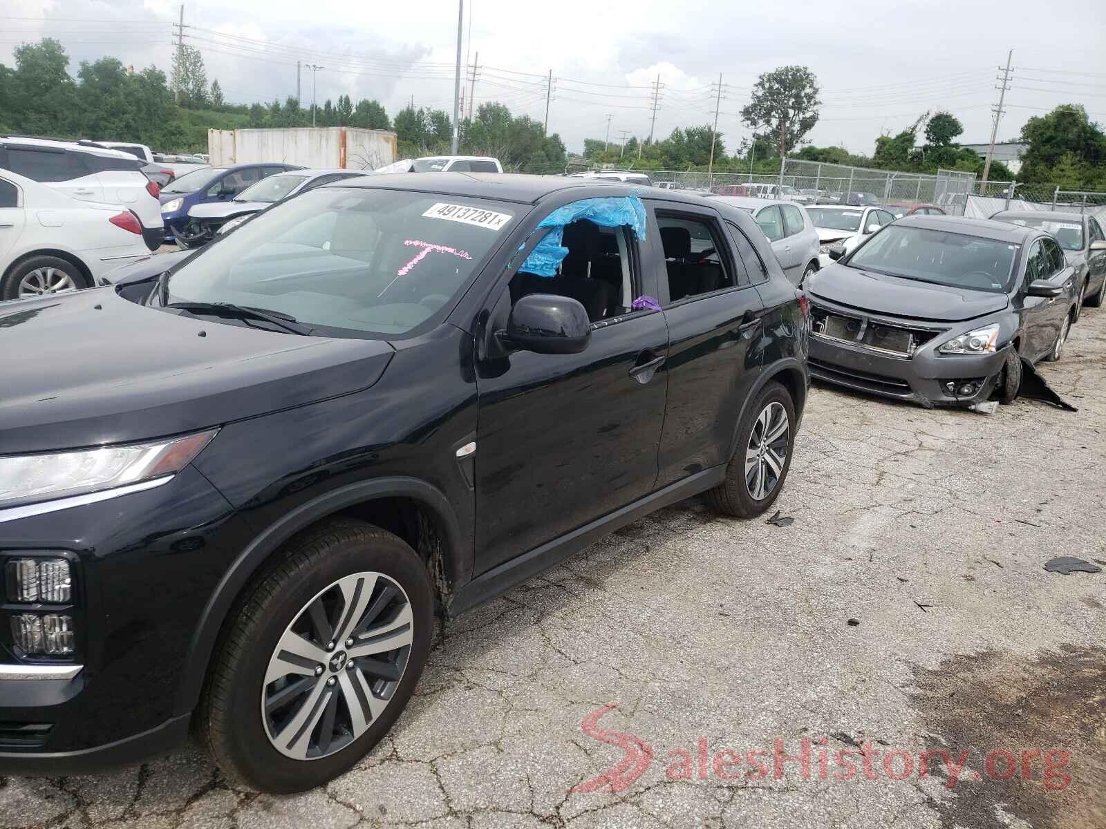 JA4APUAU1MU015124 2021 MITSUBISHI OUTLANDER