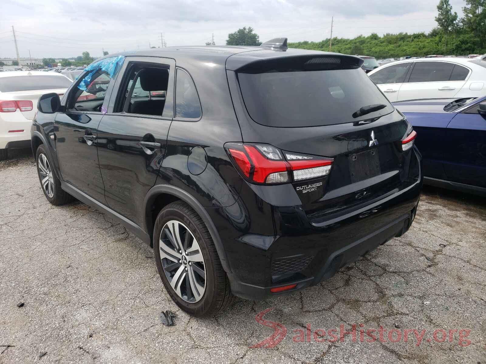 JA4APUAU1MU015124 2021 MITSUBISHI OUTLANDER