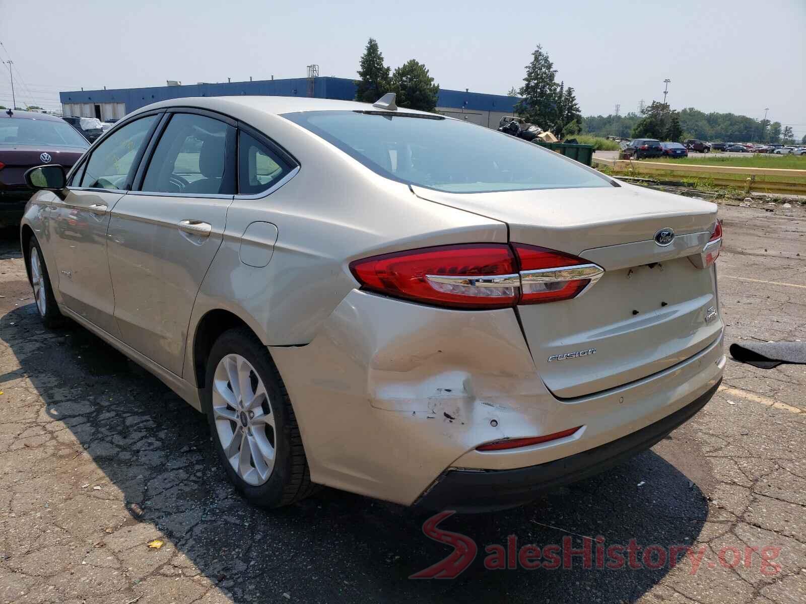 3FA6P0LU0KR165639 2019 FORD FUSION