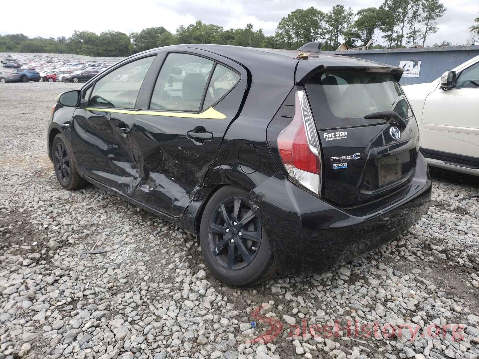 JTDKDTB31G1119699 2016 TOYOTA PRIUS