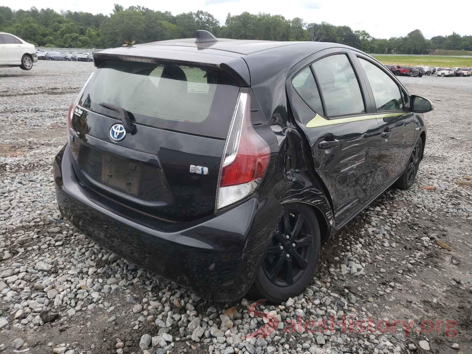 JTDKDTB31G1119699 2016 TOYOTA PRIUS