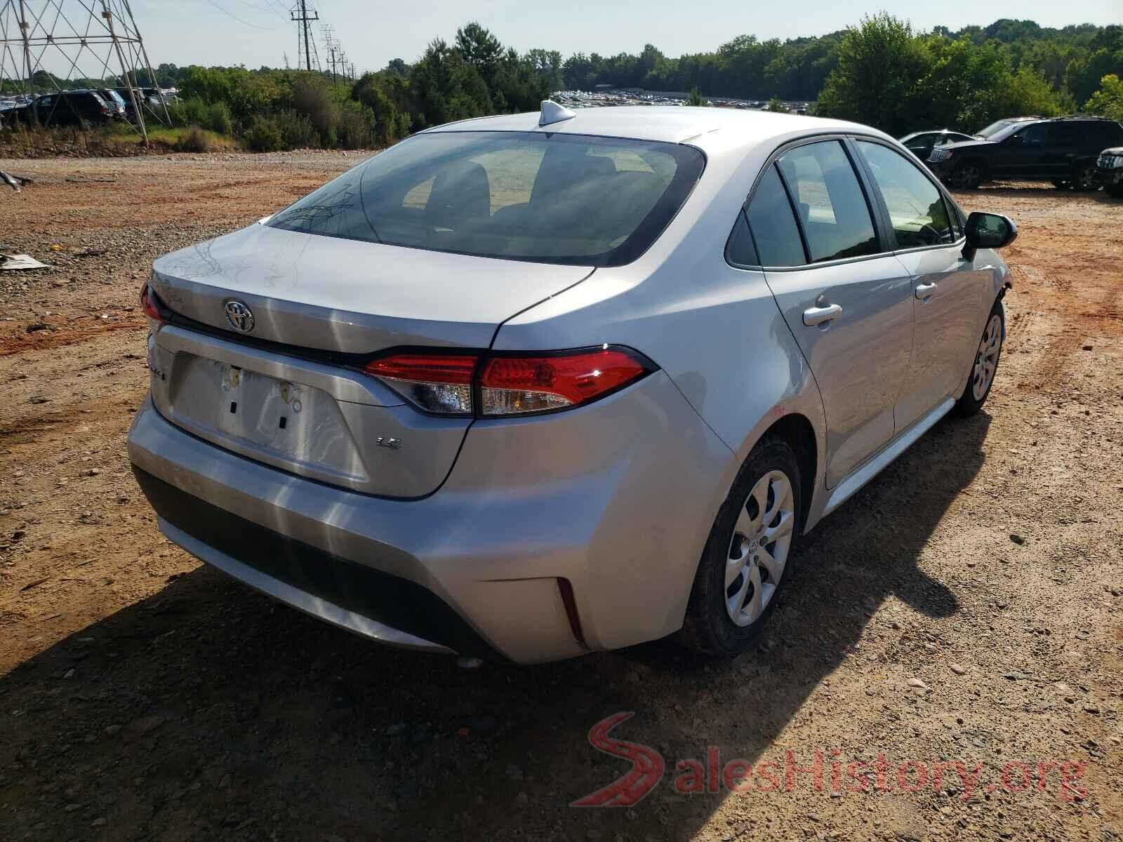 JTDEPMAE3MJ169593 2021 TOYOTA COROLLA