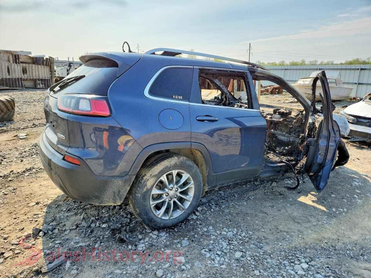 2020 JEEP CHEROKEE VIN 1C4PJMLB8LD567523, right side view