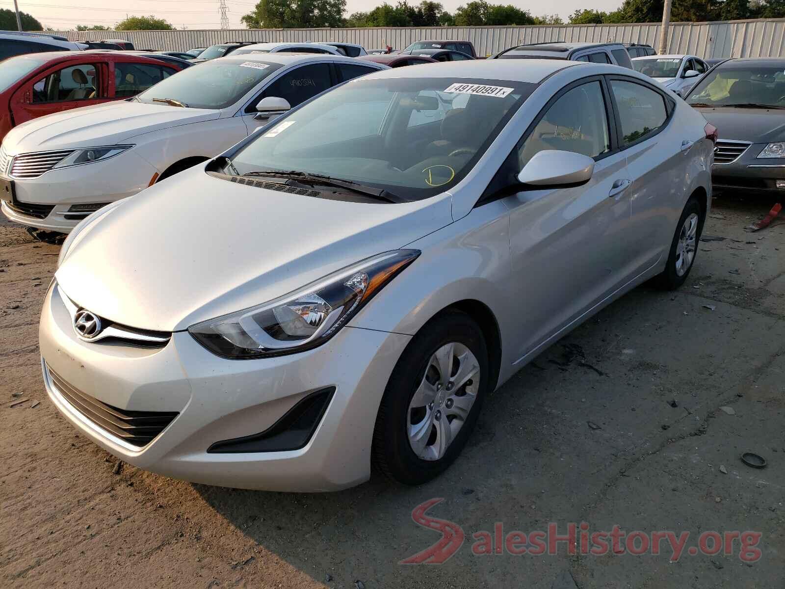 5NPDH4AE1GH766649 2016 HYUNDAI ELANTRA