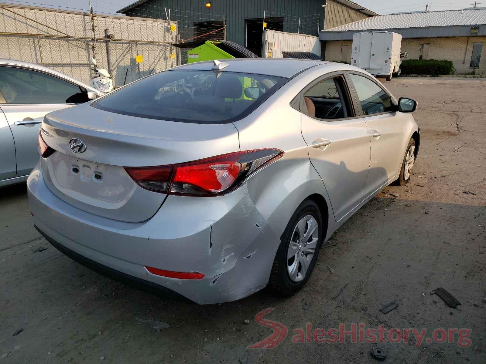 5NPDH4AE1GH766649 2016 HYUNDAI ELANTRA