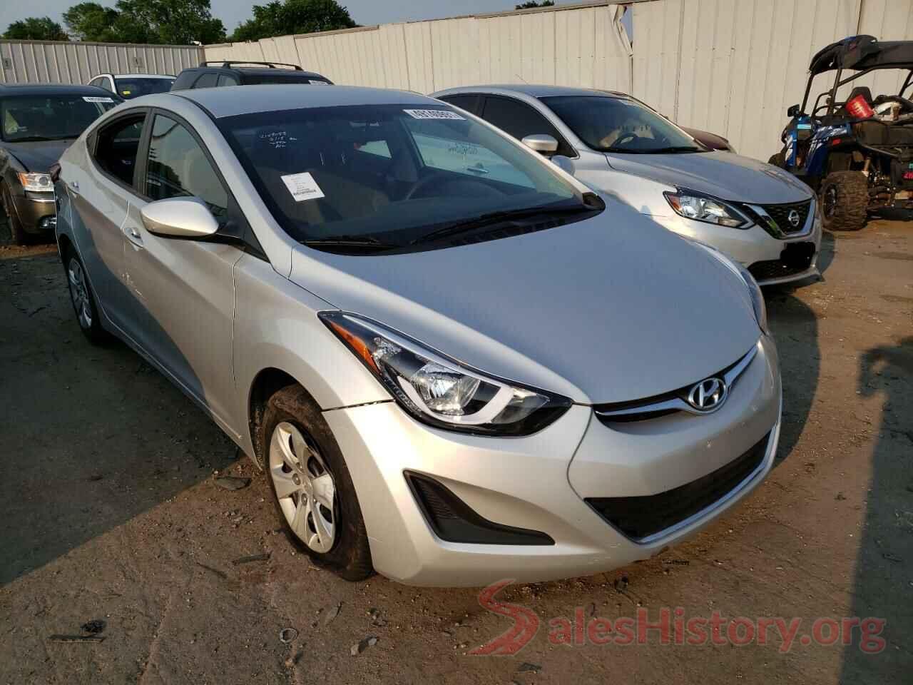 5NPDH4AE1GH766649 2016 HYUNDAI ELANTRA