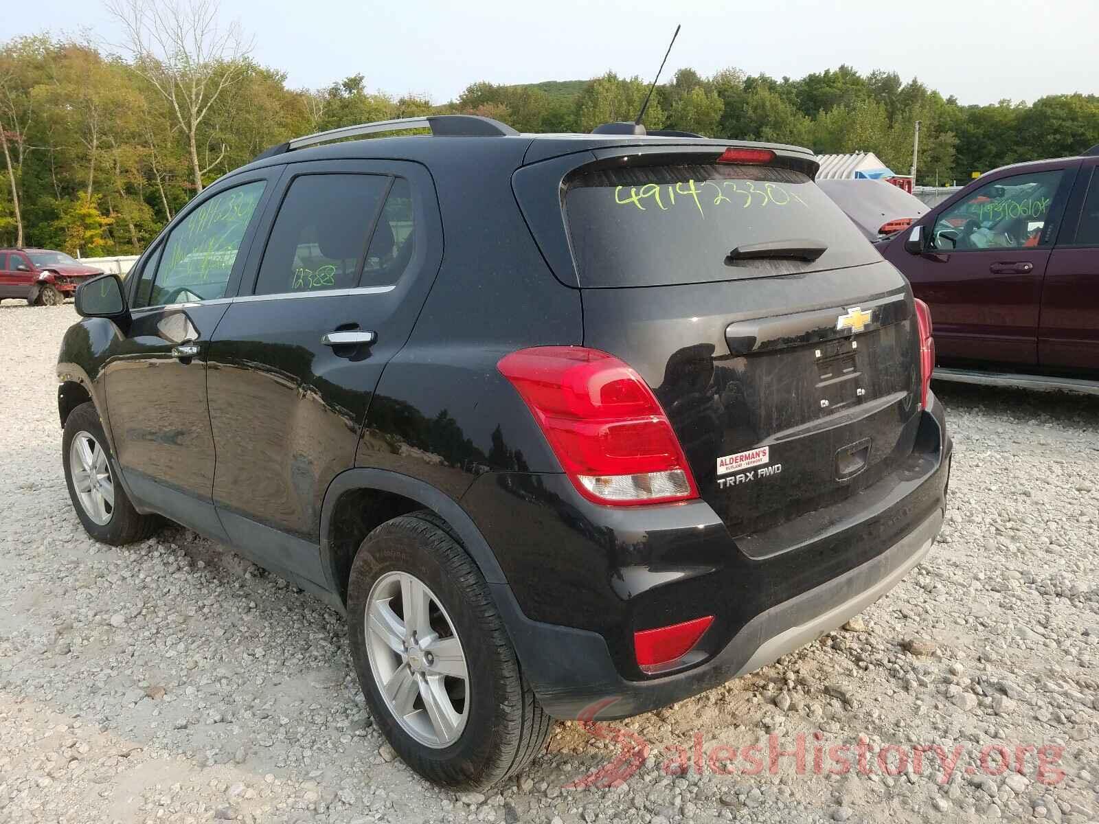 KL7CJPSB1KB945738 2019 CHEVROLET TRAX