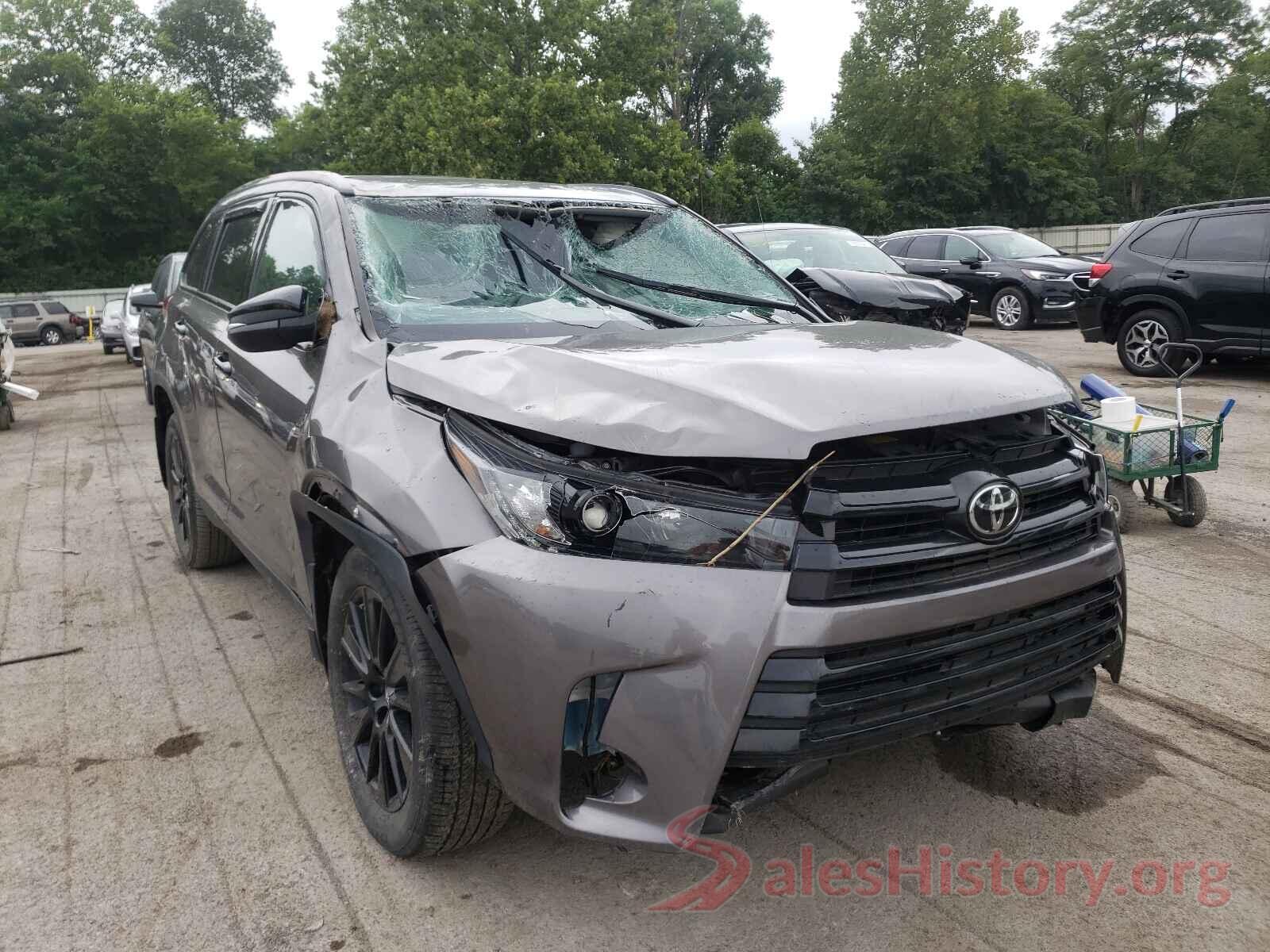 5TDJZRFH6KS990163 2019 TOYOTA HIGHLANDER