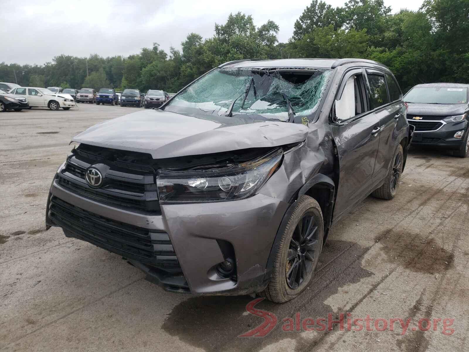 5TDJZRFH6KS990163 2019 TOYOTA HIGHLANDER