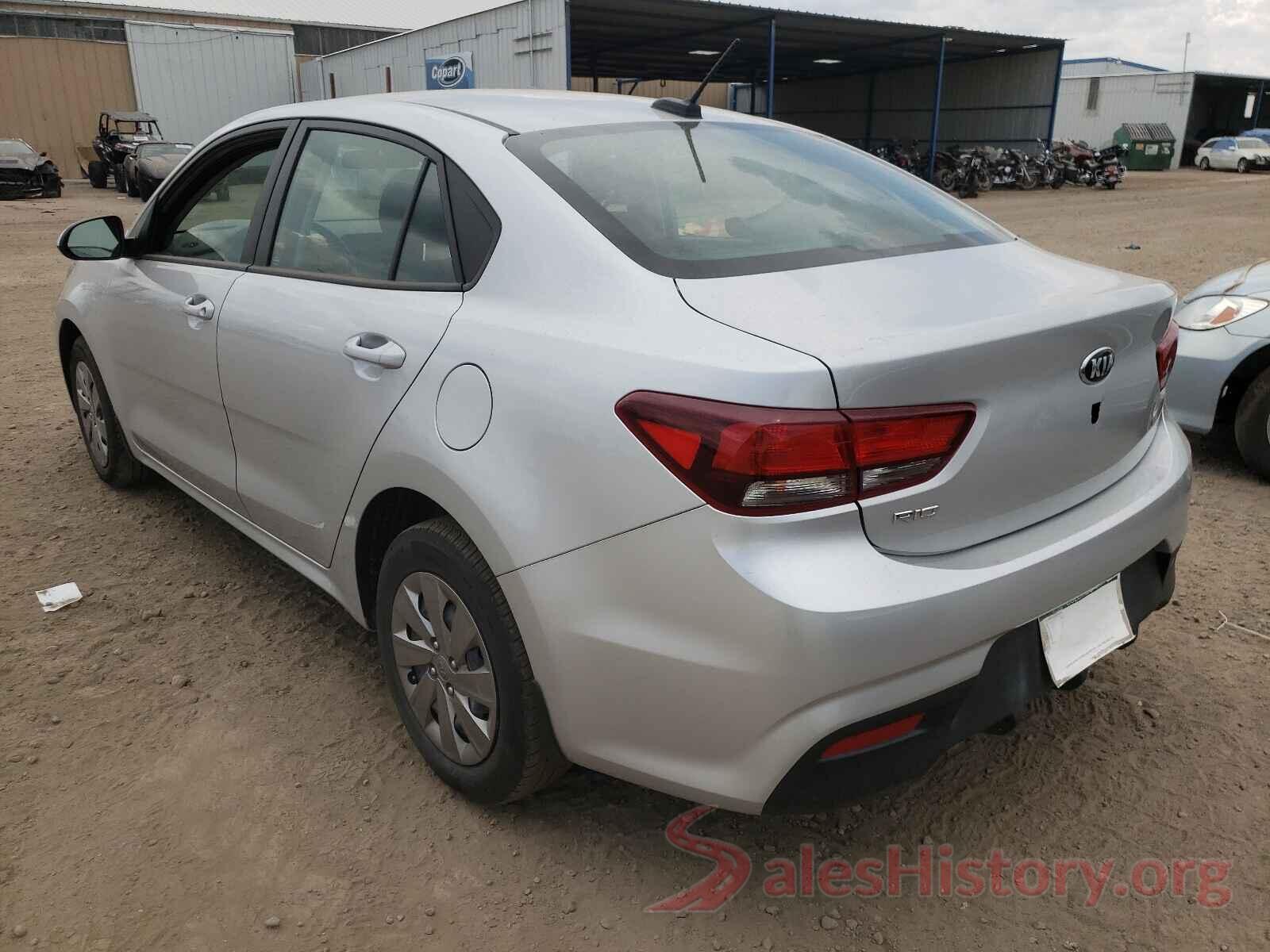 3KPA24AB6KE236636 2019 KIA RIO