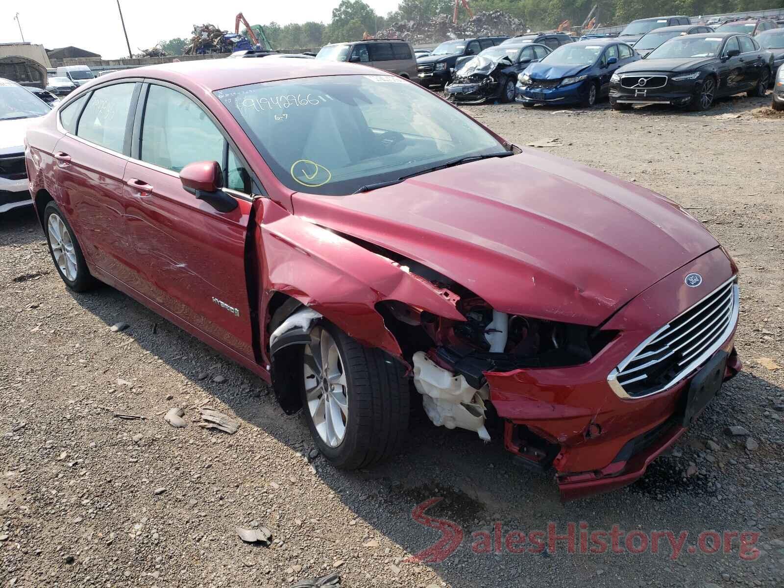 3FA6P0LU4KR225342 2019 FORD FUSION