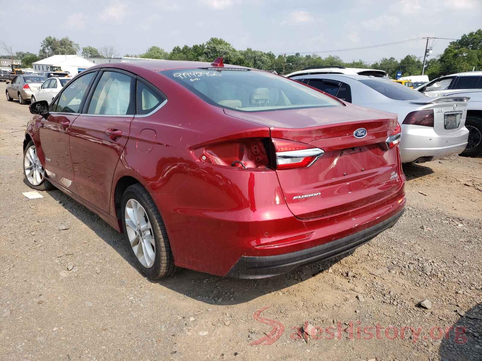 3FA6P0LU4KR225342 2019 FORD FUSION