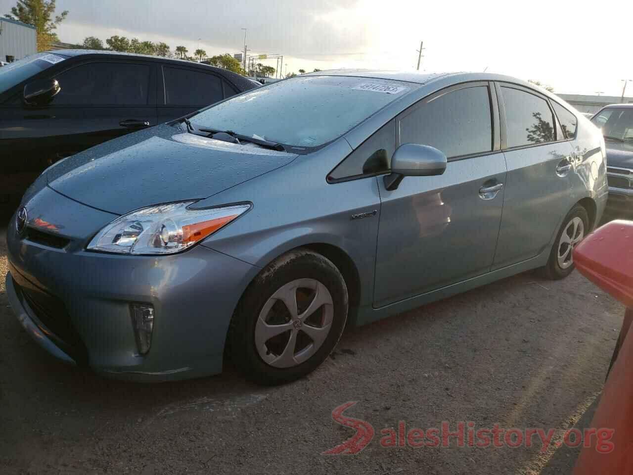 JTDKN3DU5E1838549 2014 TOYOTA PRIUS