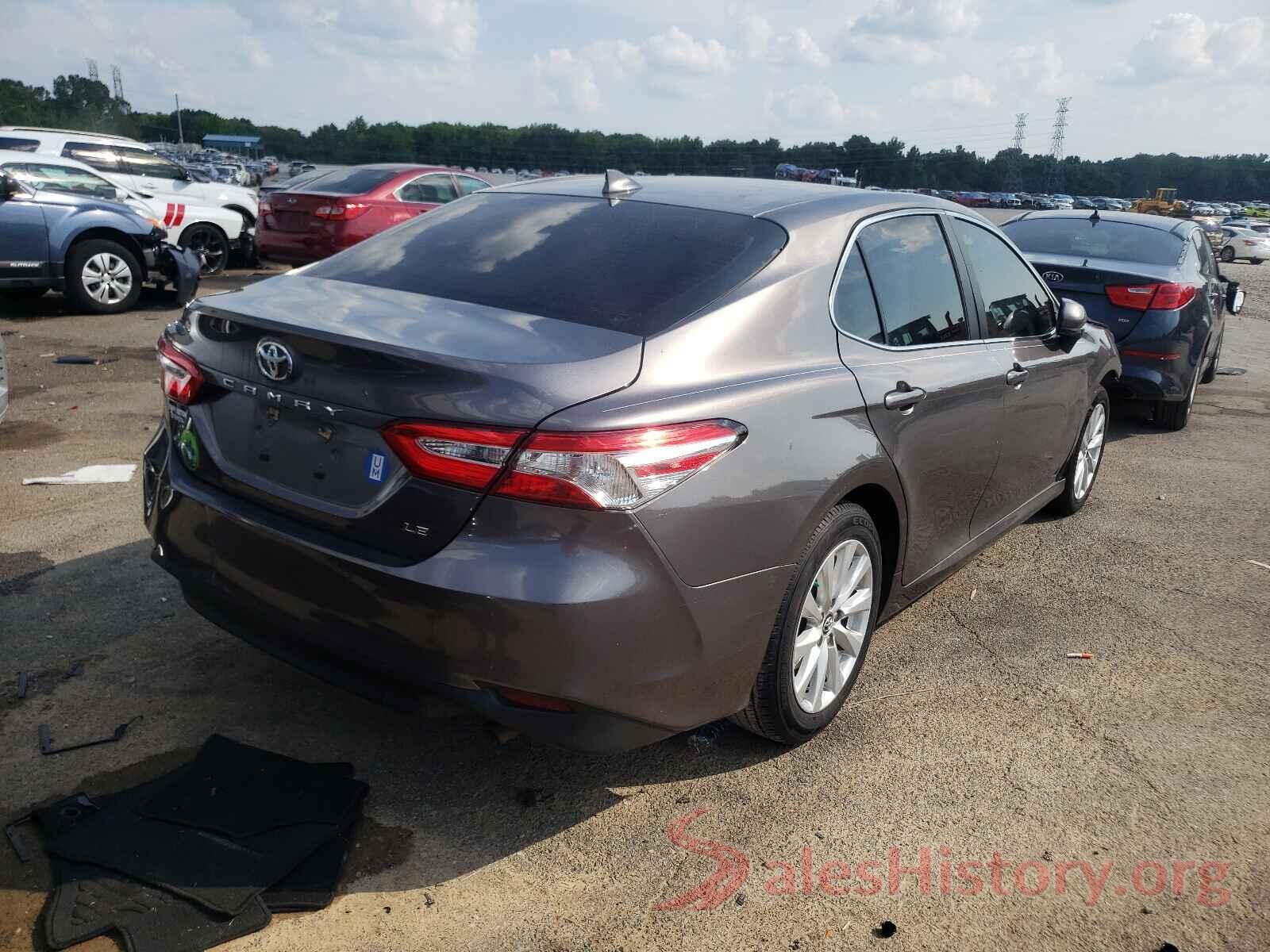 4T1B11HK2KU791995 2019 TOYOTA CAMRY