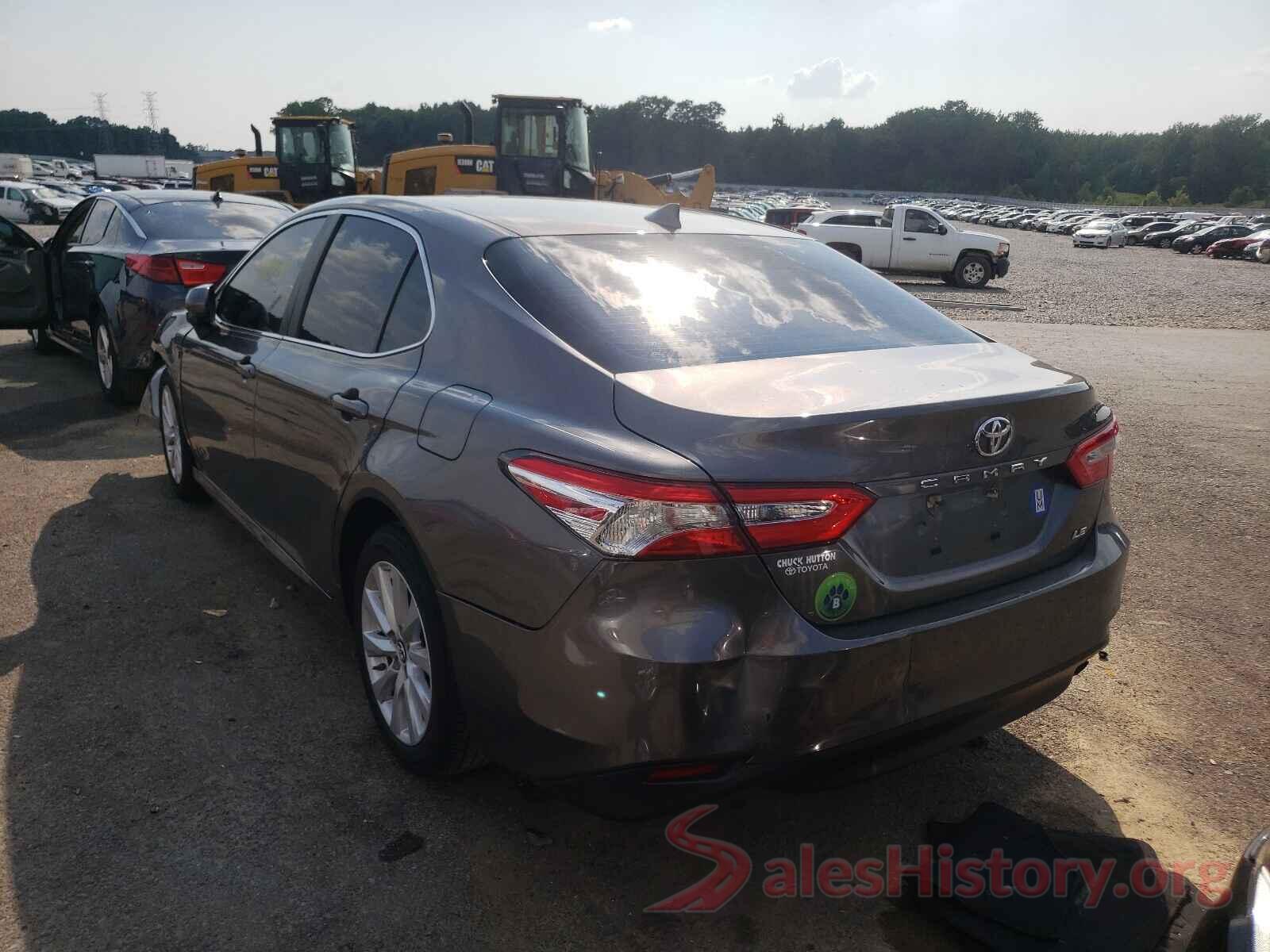 4T1B11HK2KU791995 2019 TOYOTA CAMRY