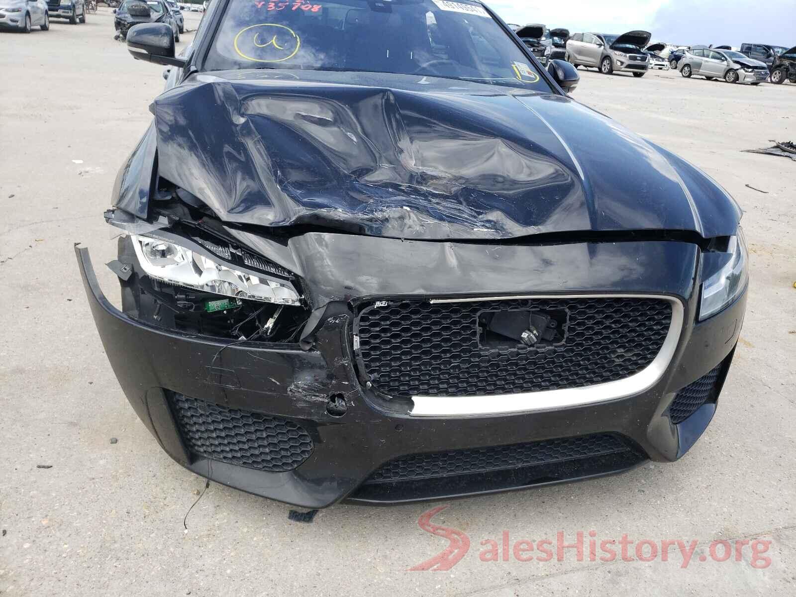 SAJBG4BV9HCY35708 2017 JAGUAR XF