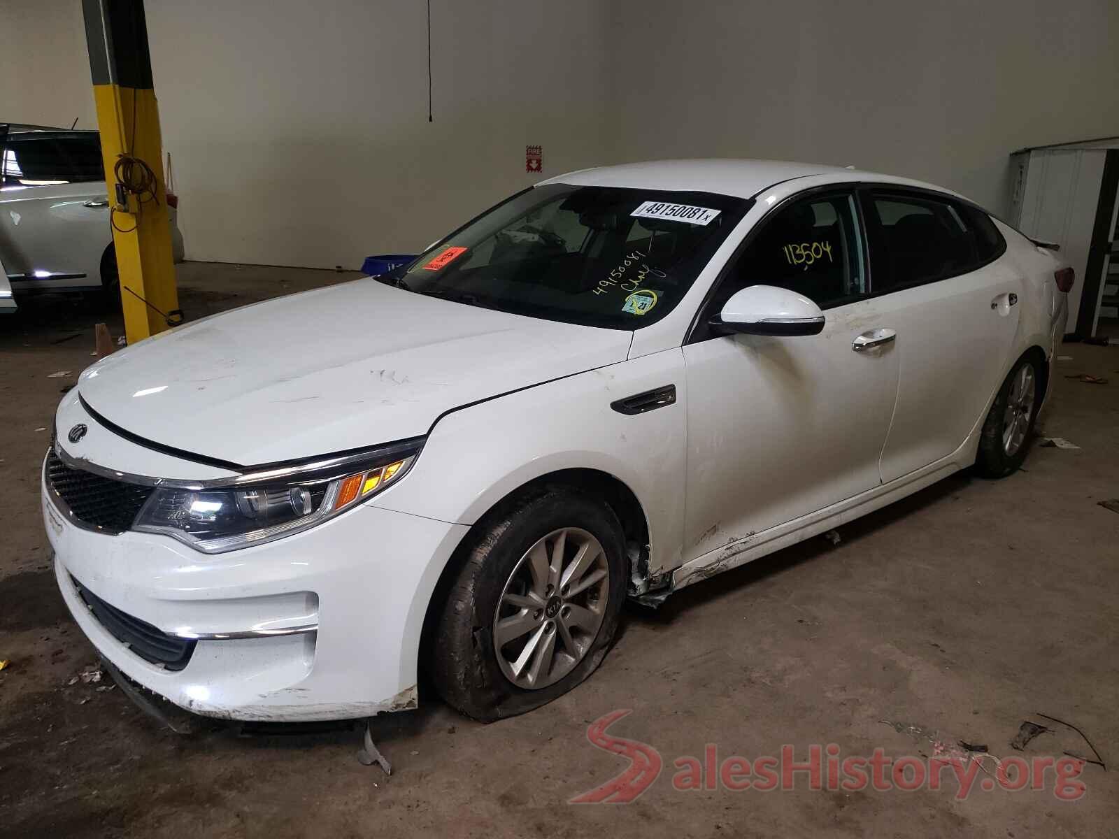 5XXGT4L32GG019337 2016 KIA OPTIMA