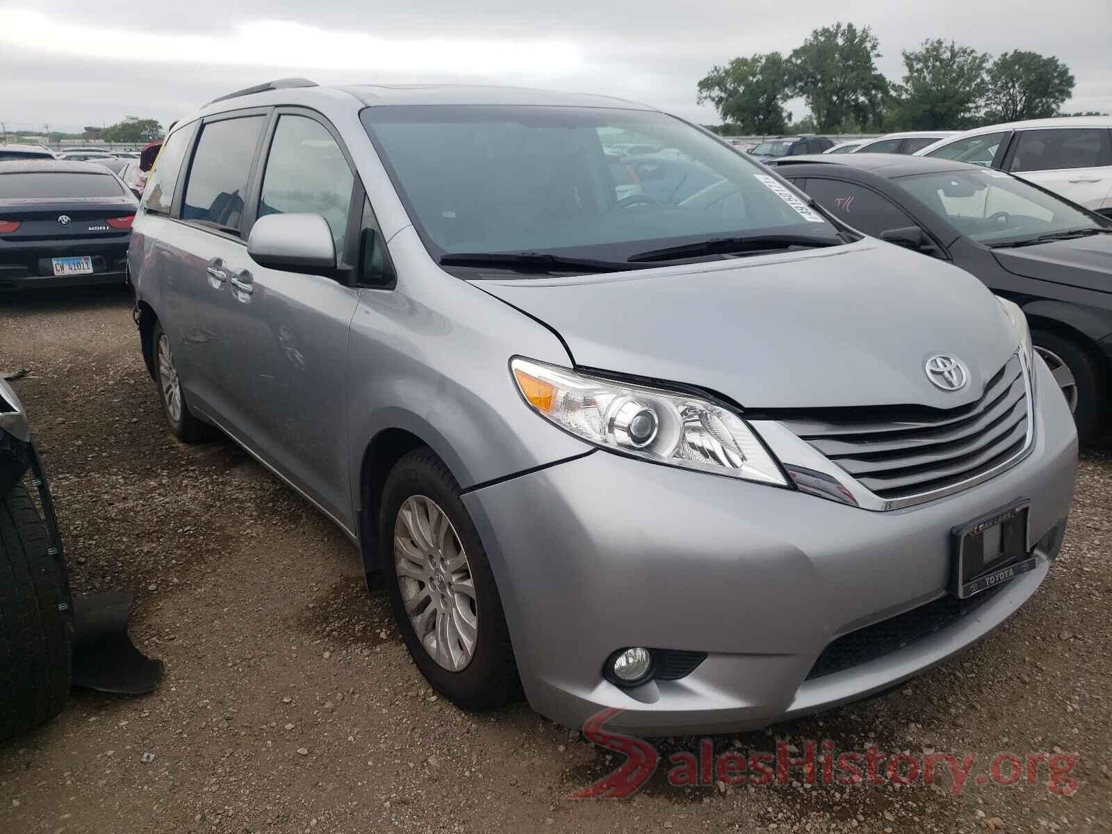 5TDYZ3DC3HS817096 2017 TOYOTA SIENNA