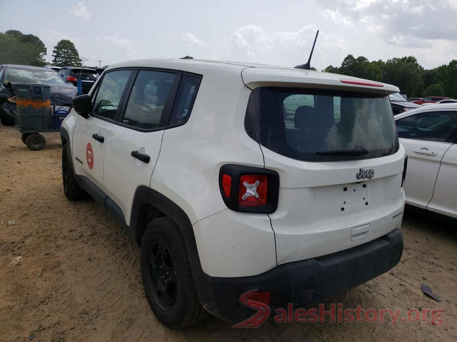 ZACNJAAB7LPL68261 2020 JEEP RENEGADE