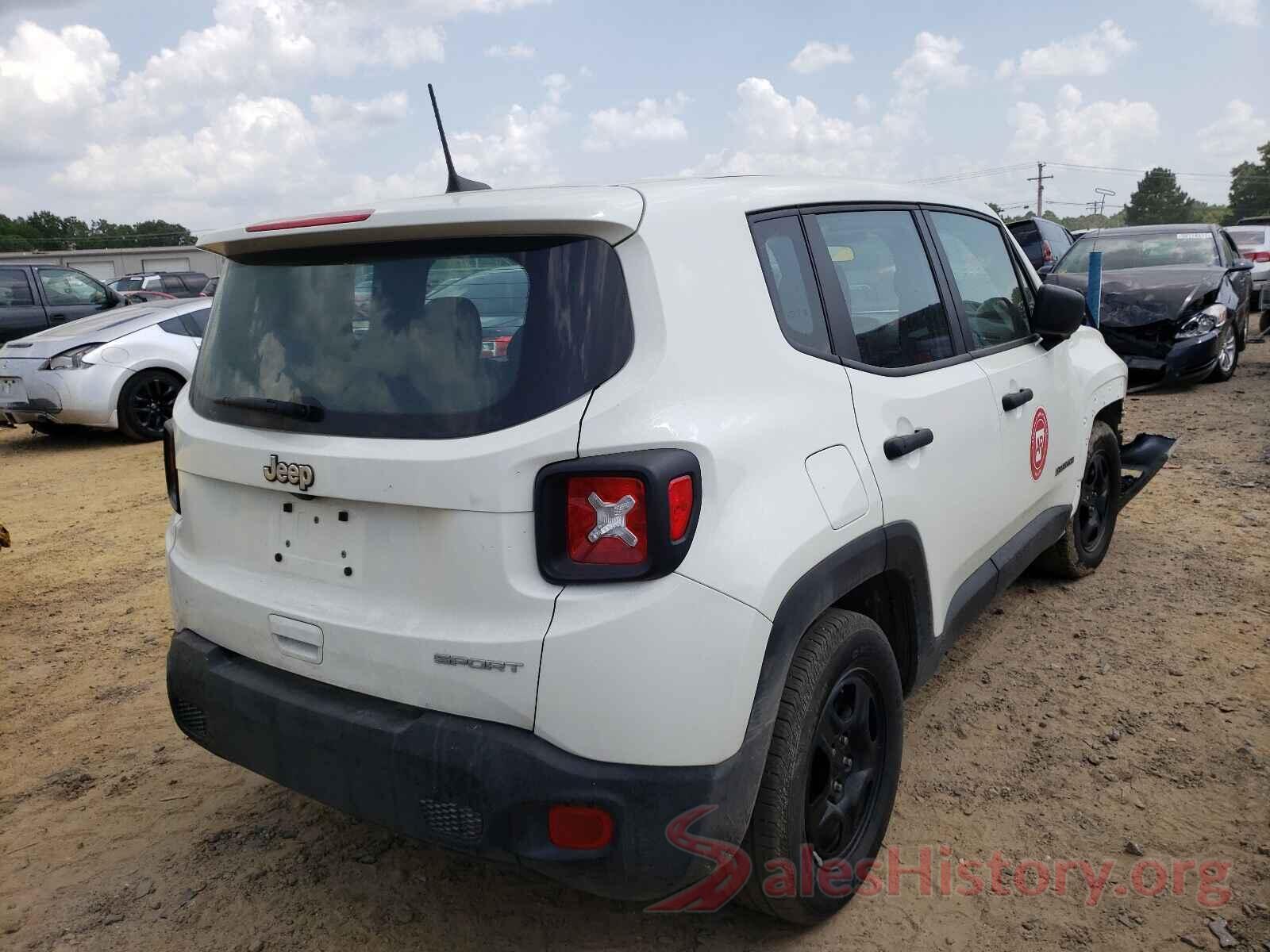 ZACNJAAB7LPL68261 2020 JEEP RENEGADE