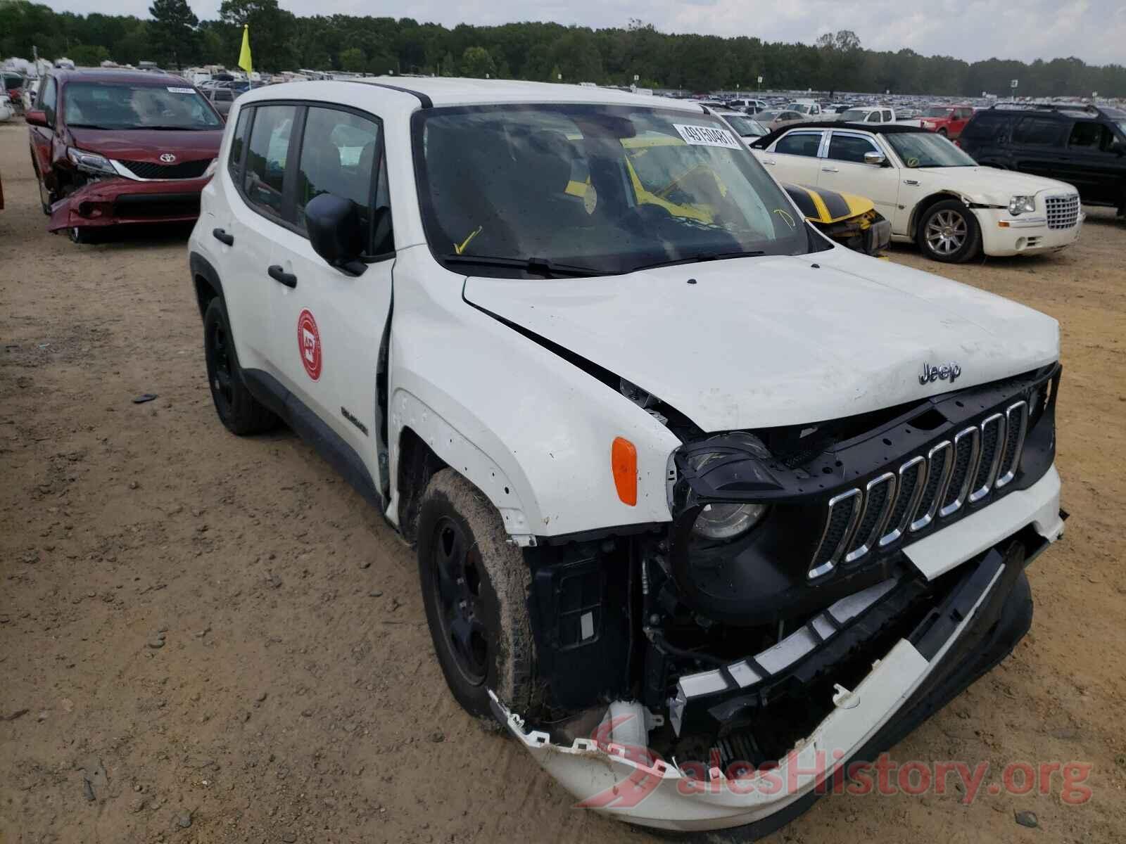 ZACNJAAB7LPL68261 2020 JEEP RENEGADE