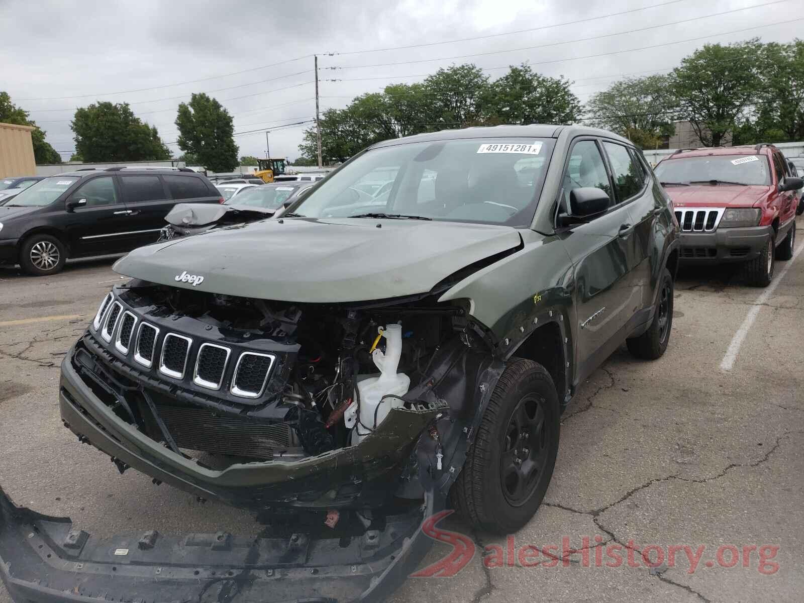 3C4NJDAB4KT763218 2019 JEEP COMPASS