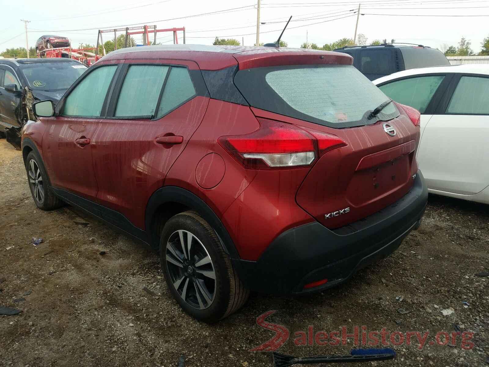 3N1CP5CU9KL525250 2019 NISSAN KICKS