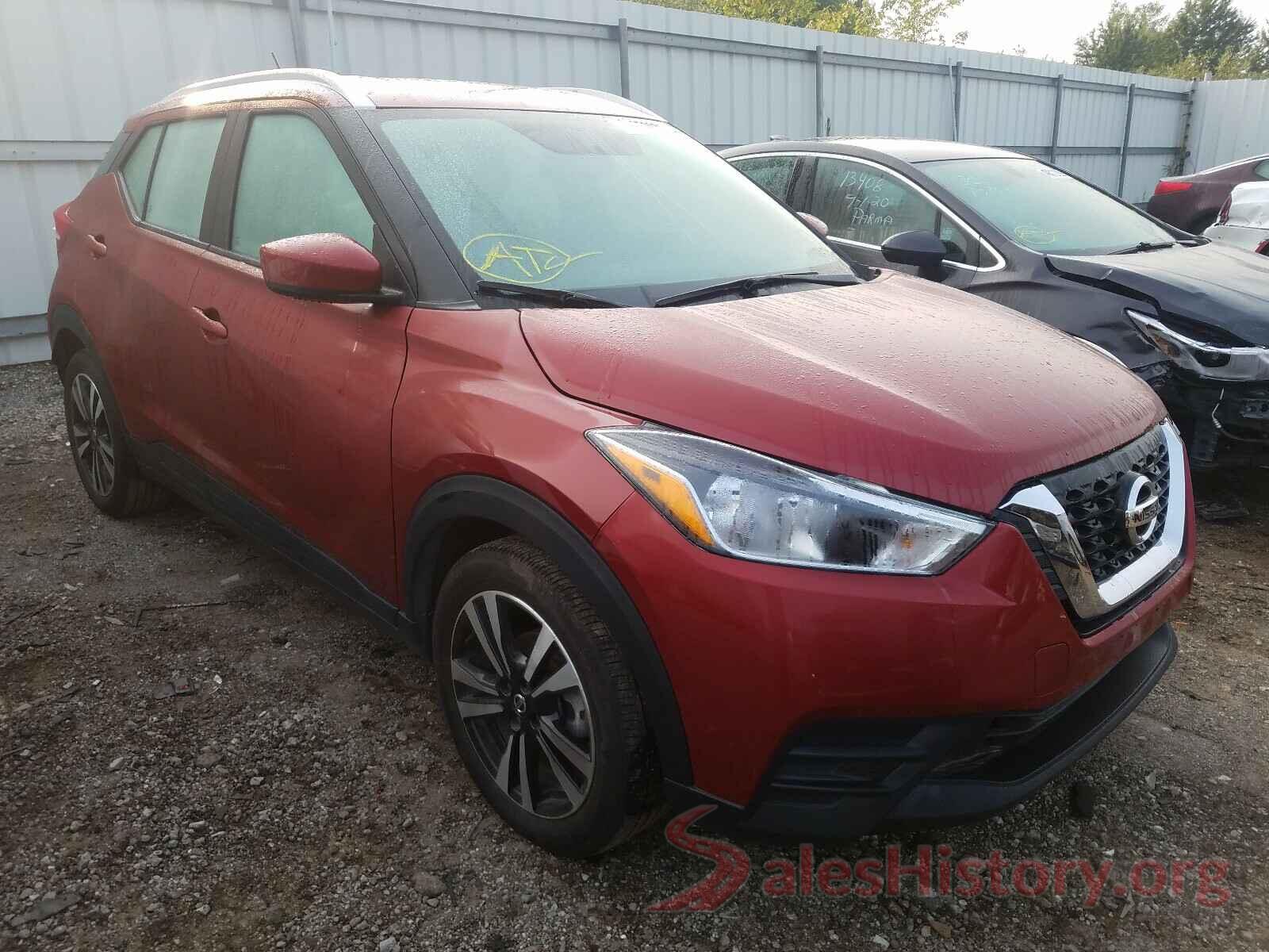 3N1CP5CU9KL525250 2019 NISSAN KICKS