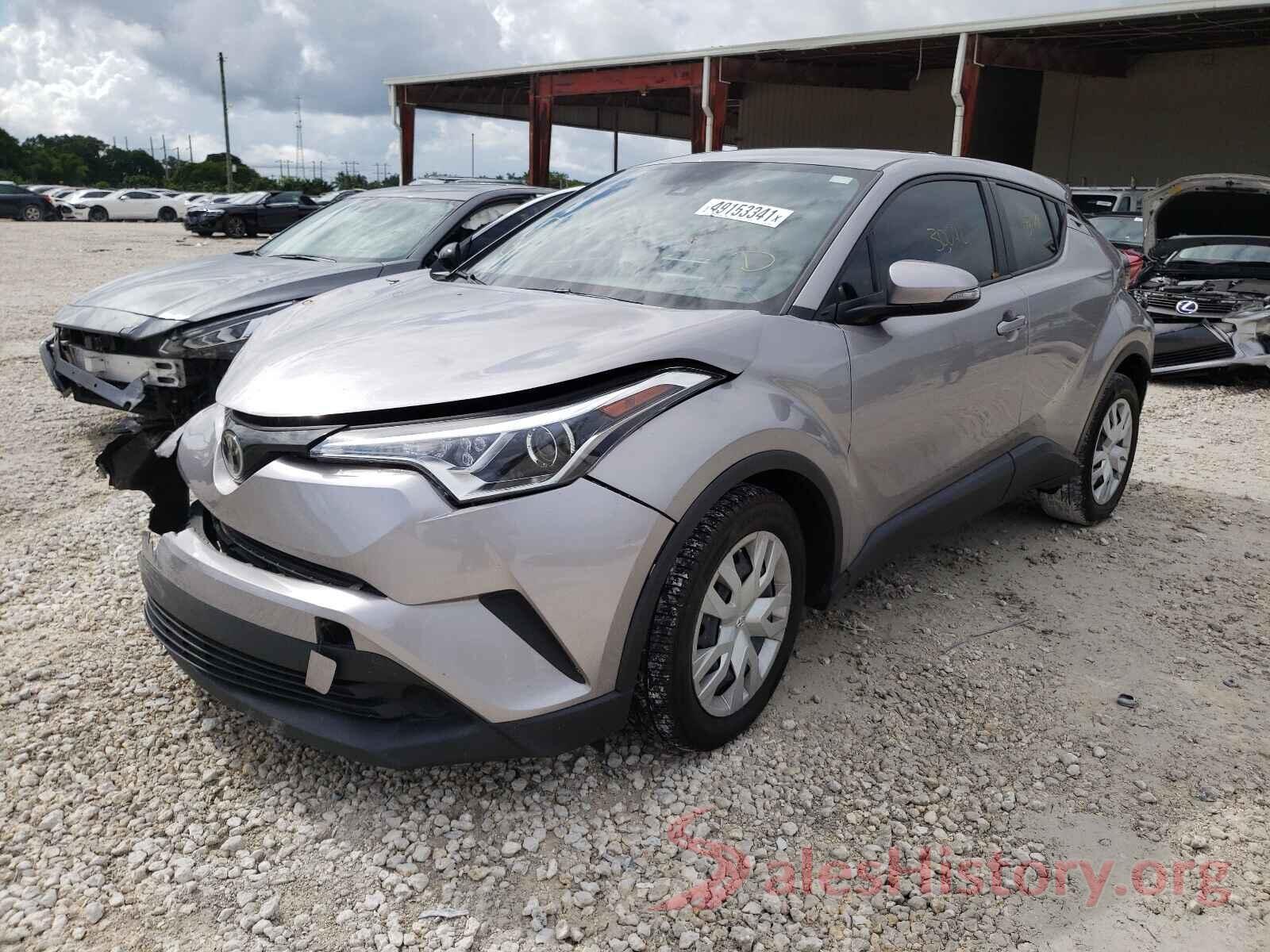 NMTKHMBX2KR084274 2019 TOYOTA C-HR