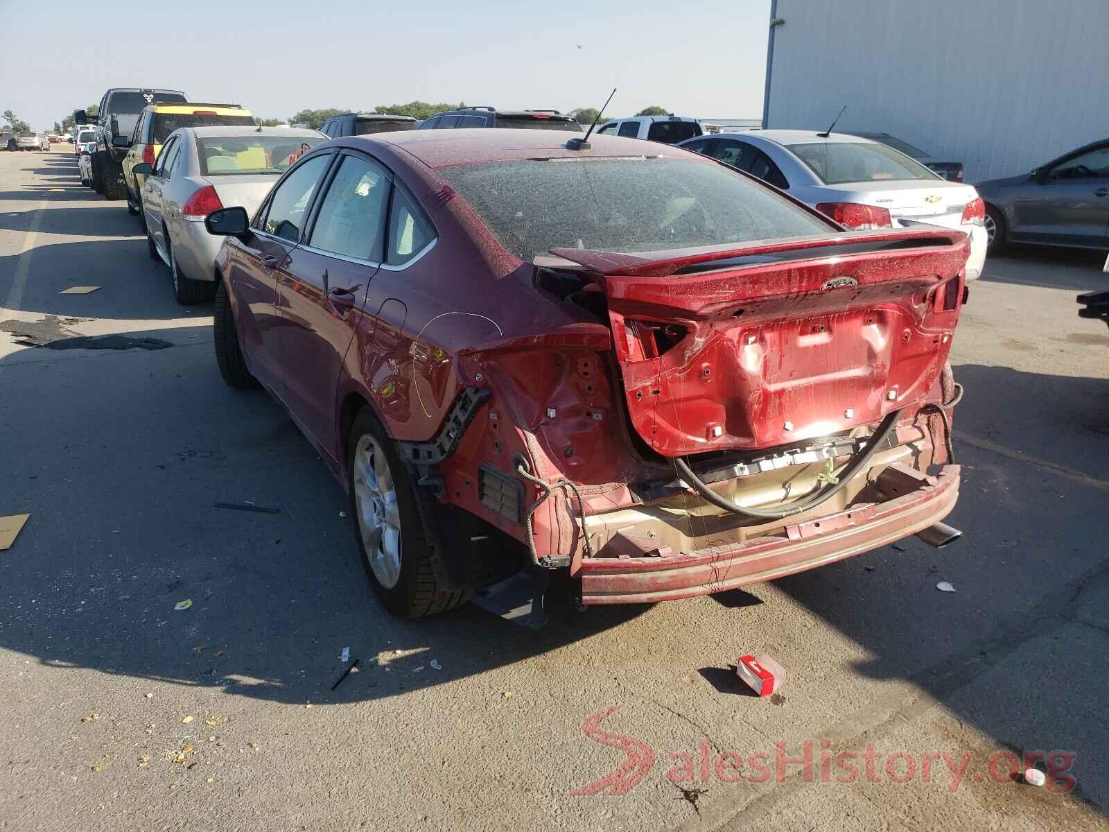 3FA6P0G75GR123303 2016 FORD FUSION