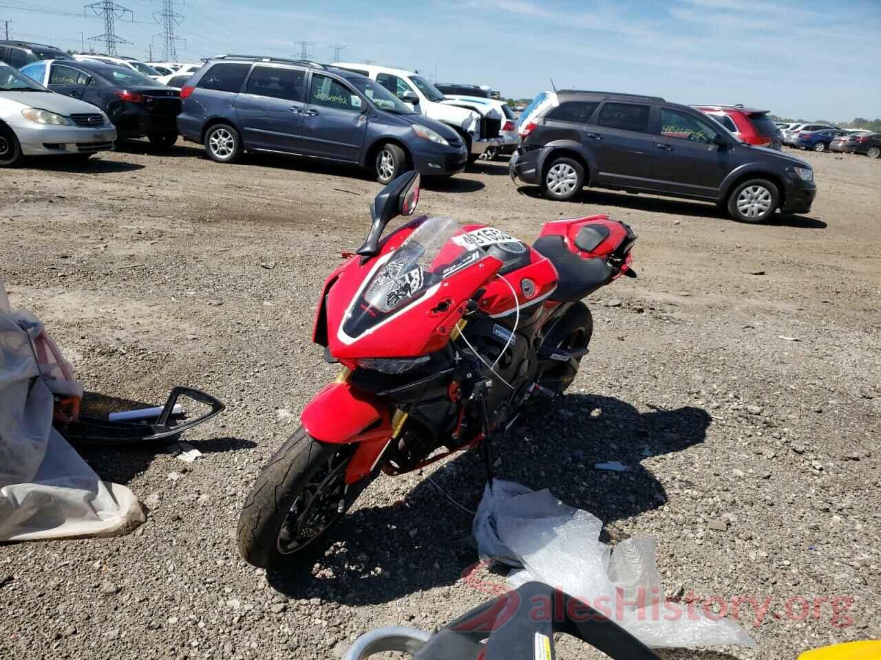 JH2SC7707HK000907 2017 HONDA CBR CYCLE