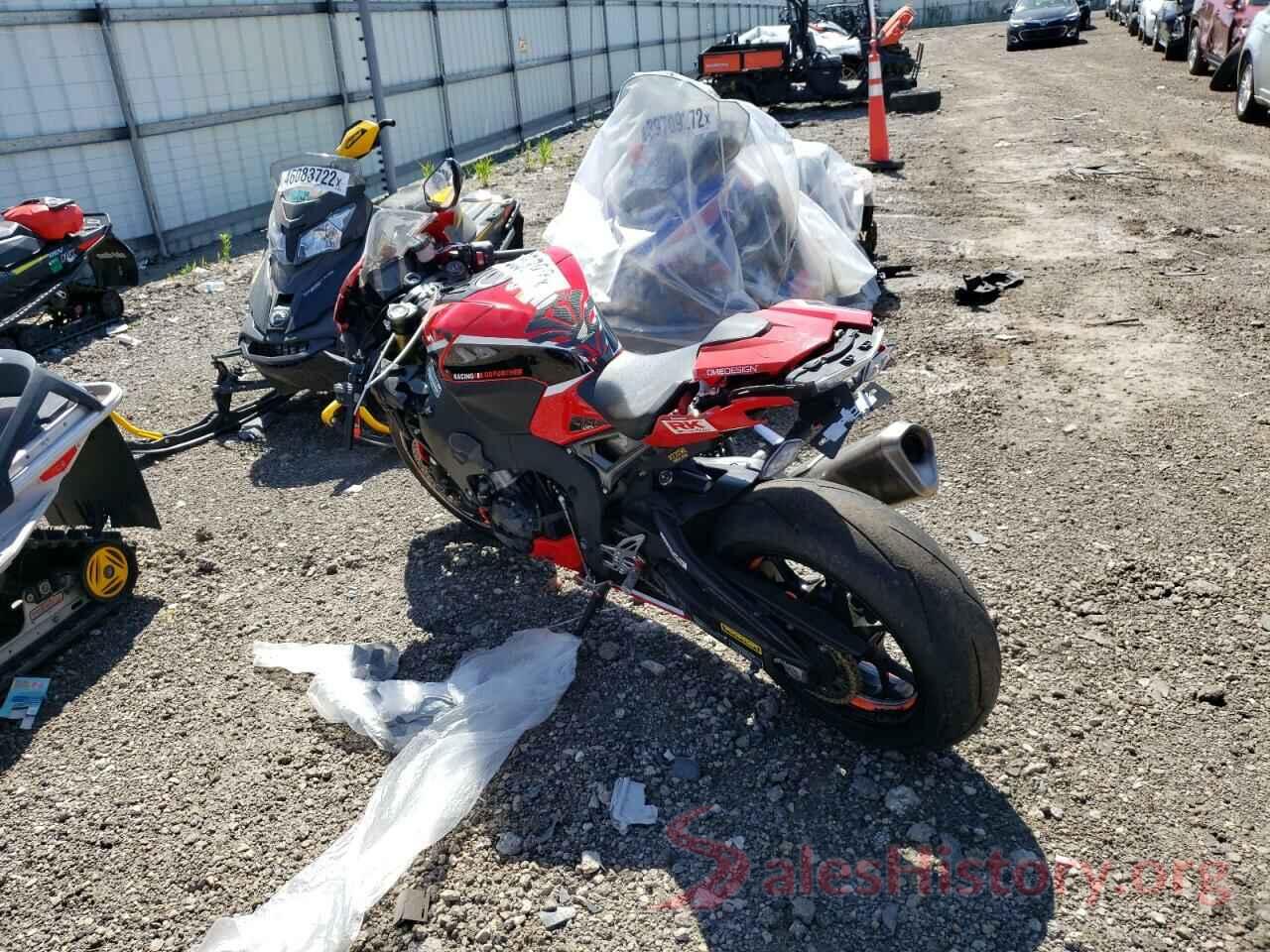 JH2SC7707HK000907 2017 HONDA CBR CYCLE