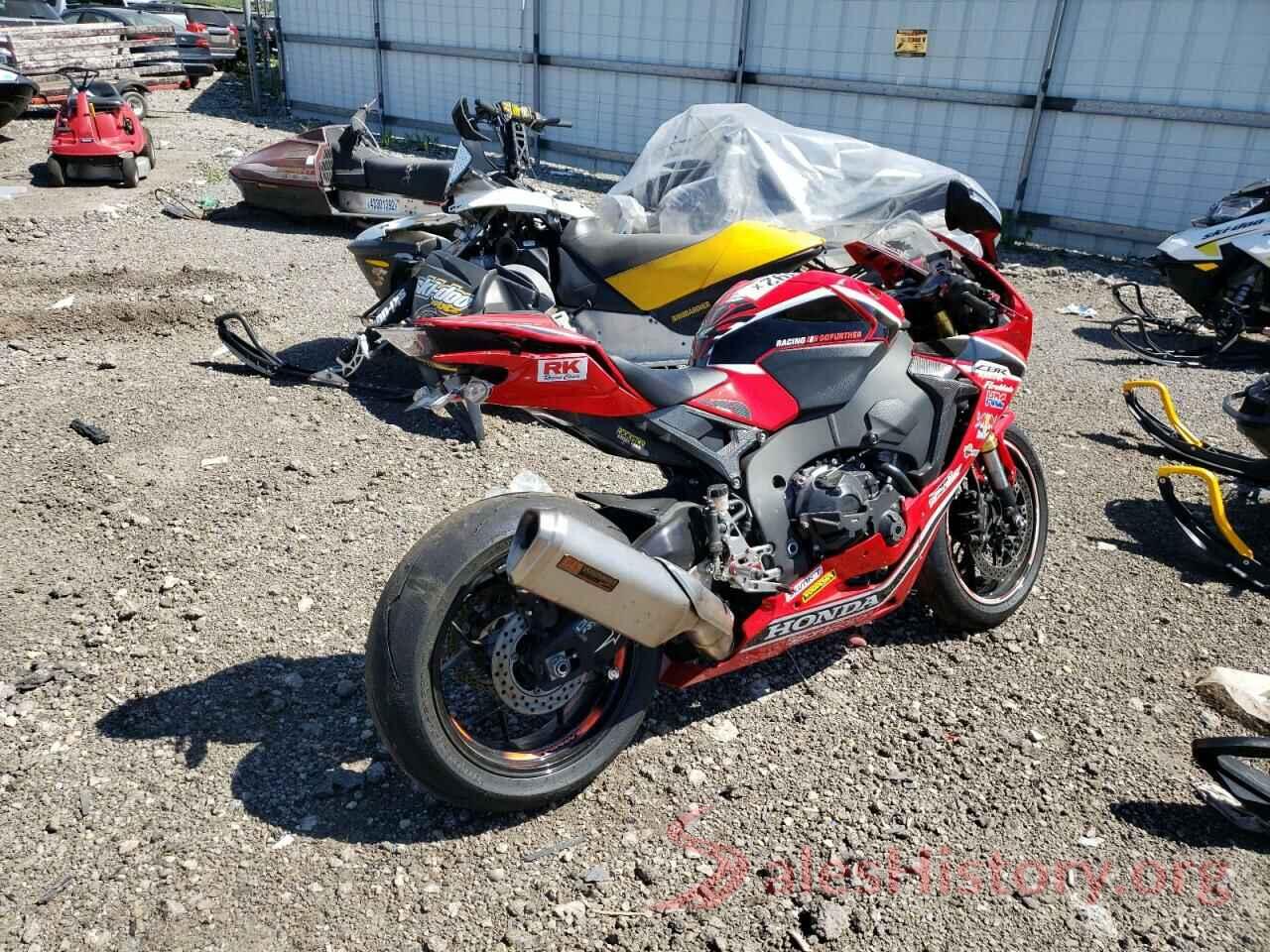 JH2SC7707HK000907 2017 HONDA CBR CYCLE