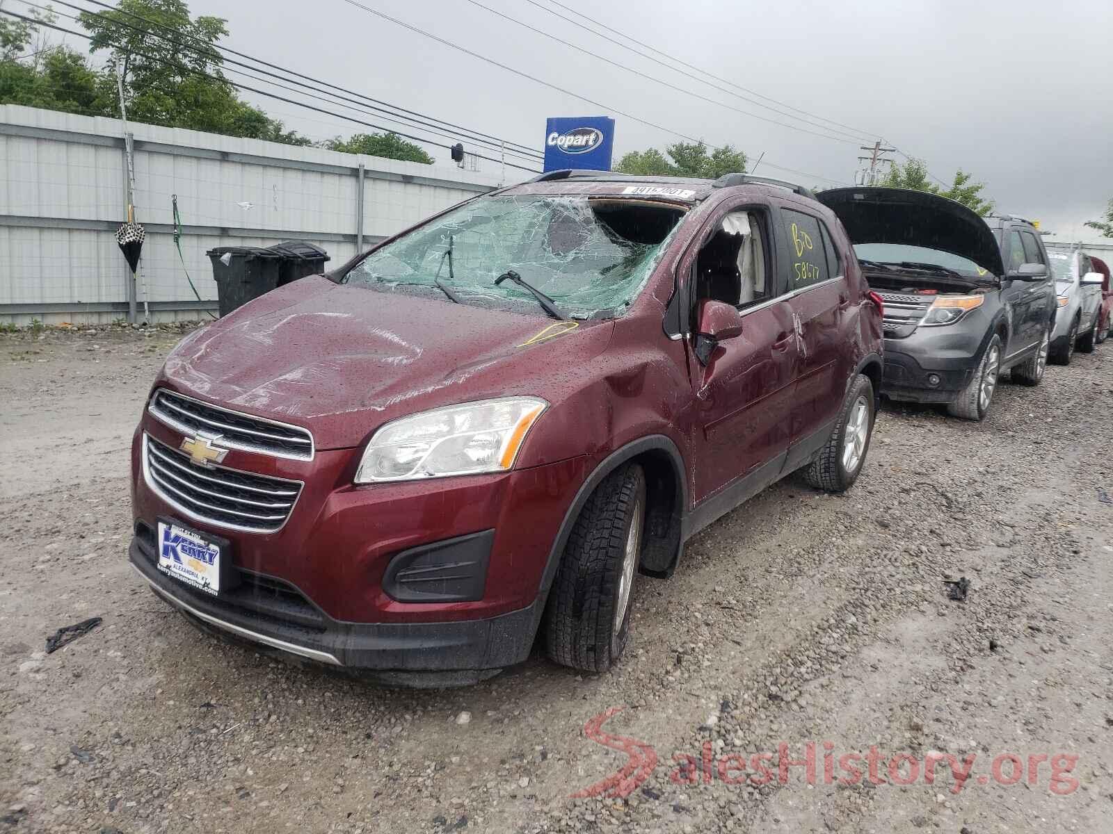 3GNCJLSB3GL277577 2016 CHEVROLET TRAX