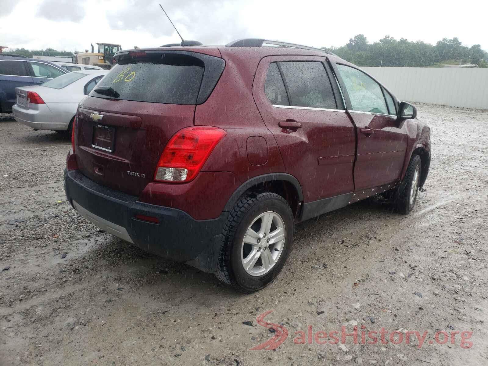 3GNCJLSB3GL277577 2016 CHEVROLET TRAX