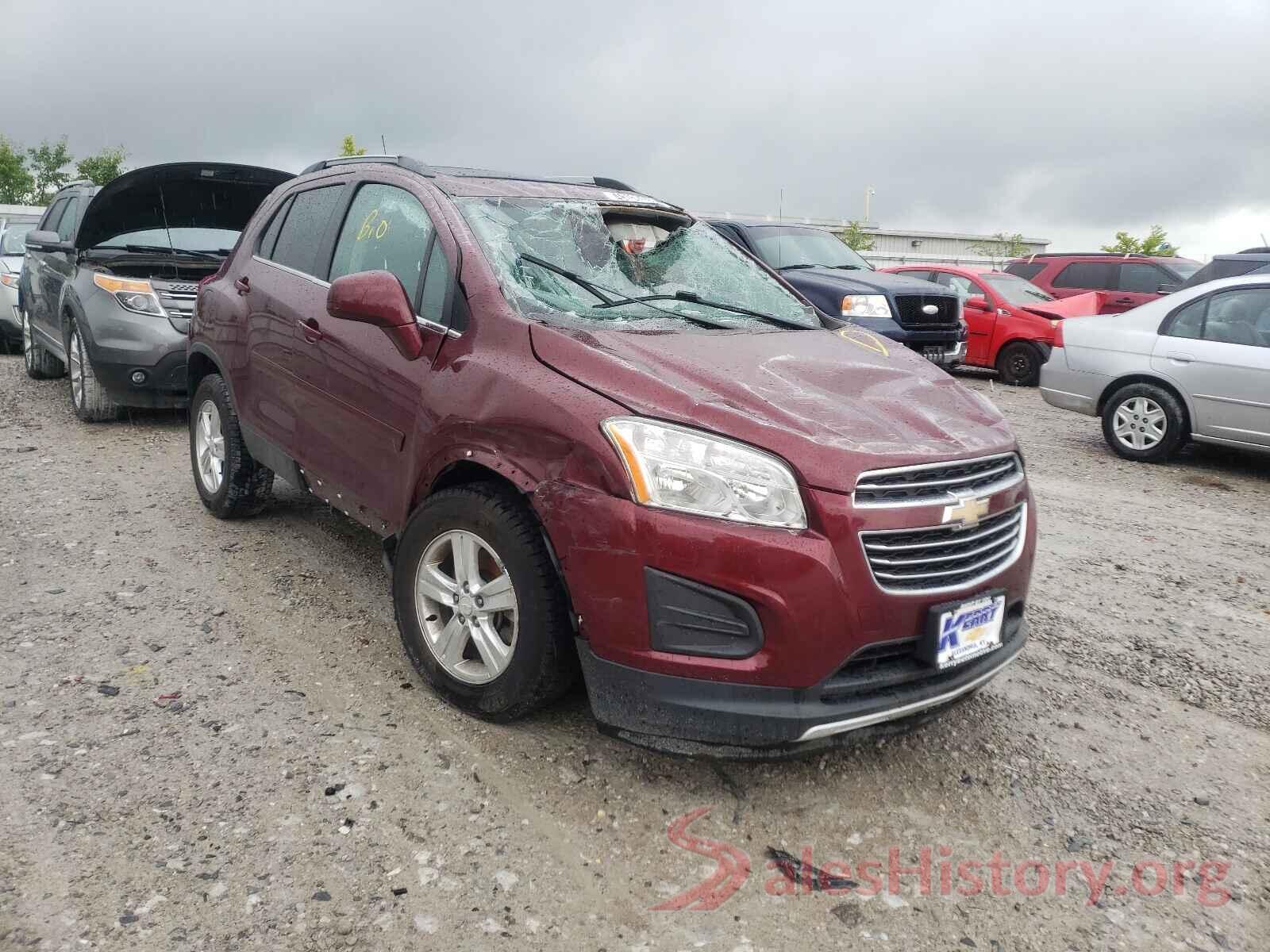 3GNCJLSB3GL277577 2016 CHEVROLET TRAX