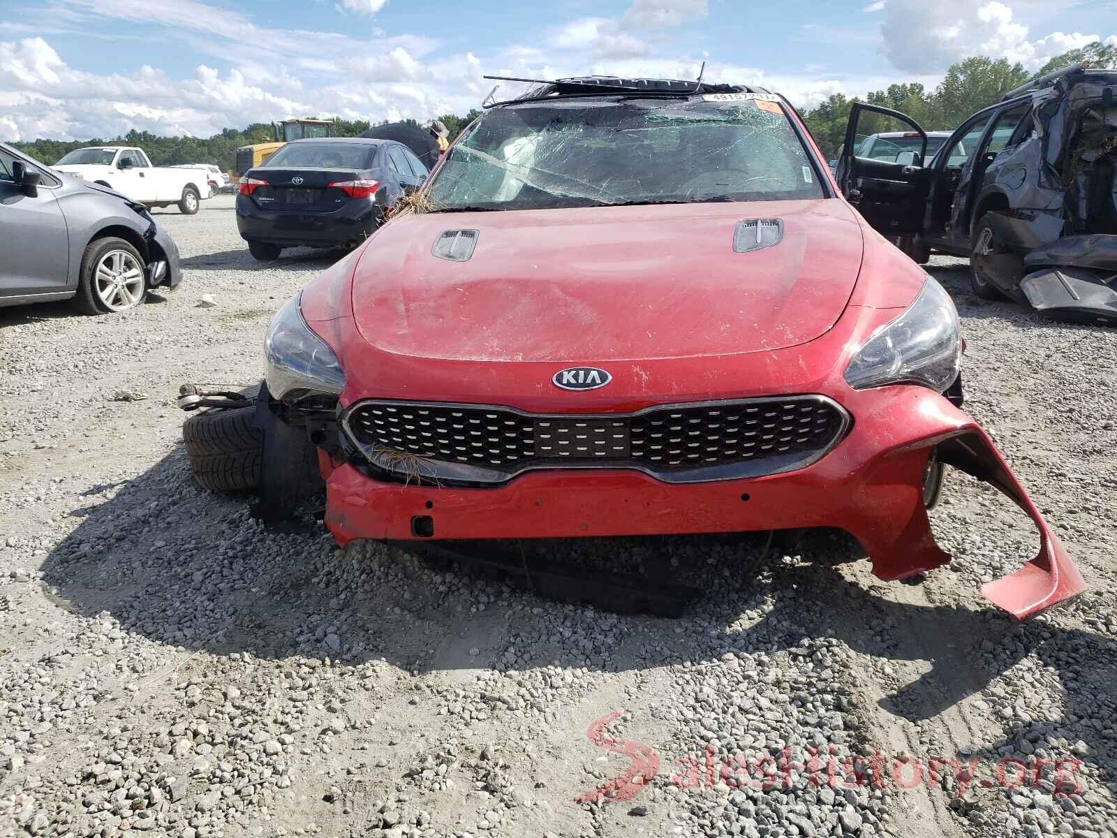 KNAE45LC7J6025163 2018 KIA STINGER