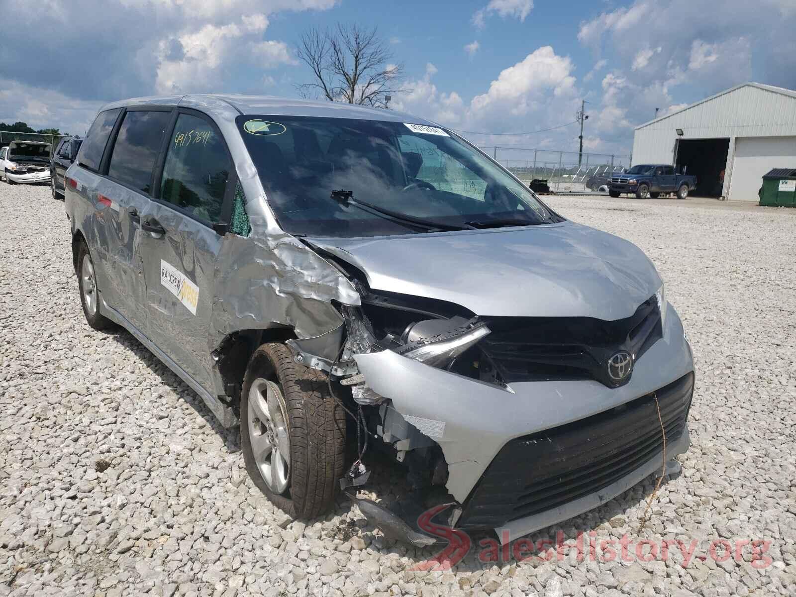 5TDZZ3DC7LS030911 2020 TOYOTA SIENNA