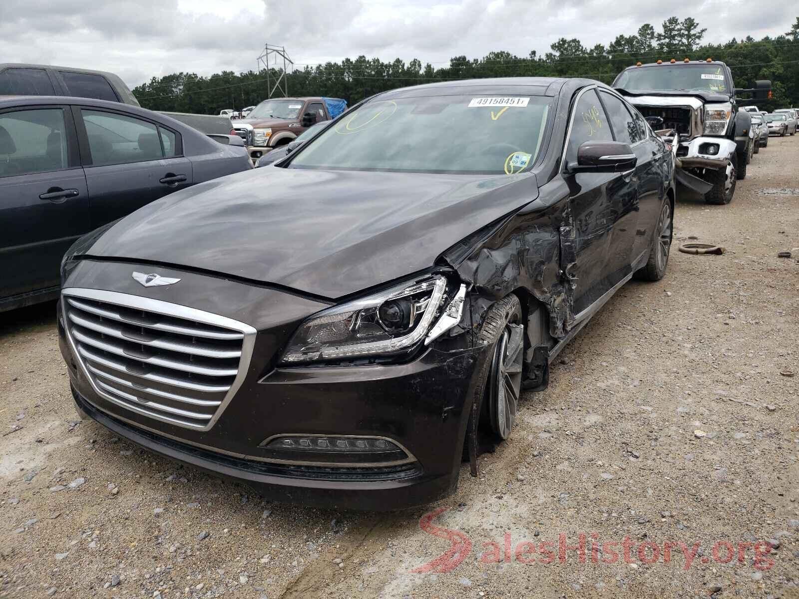 KMHGN4JE7GU106655 2016 HYUNDAI GENESIS