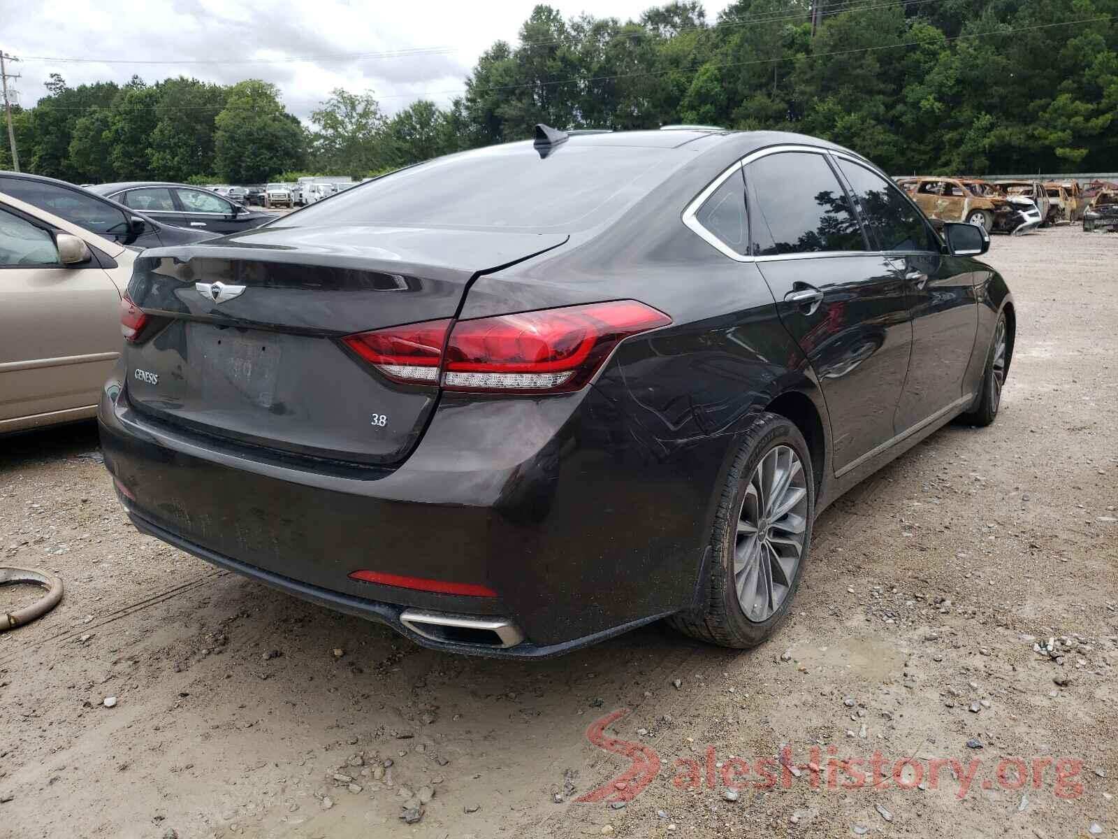 KMHGN4JE7GU106655 2016 HYUNDAI GENESIS