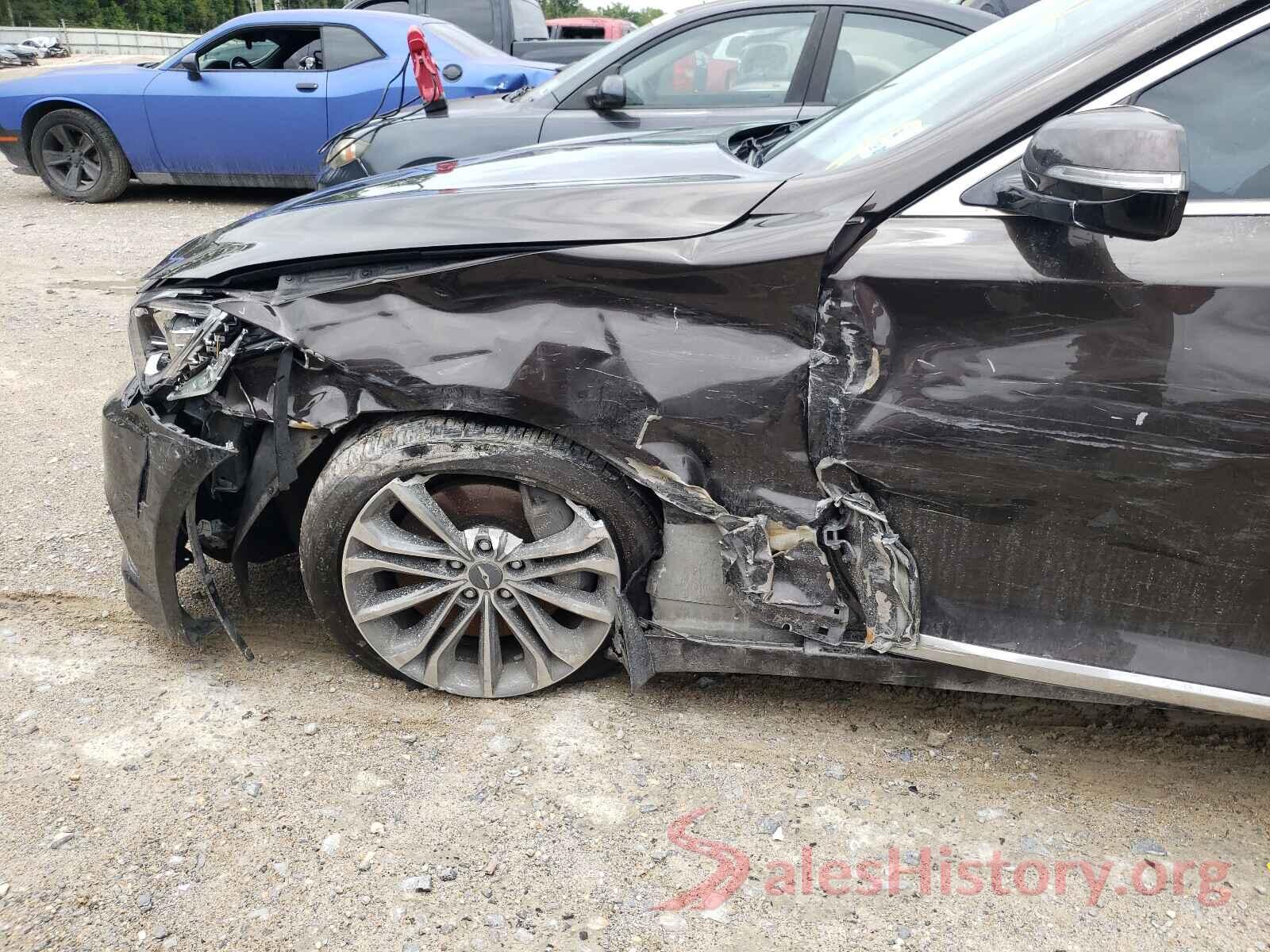 KMHGN4JE7GU106655 2016 HYUNDAI GENESIS