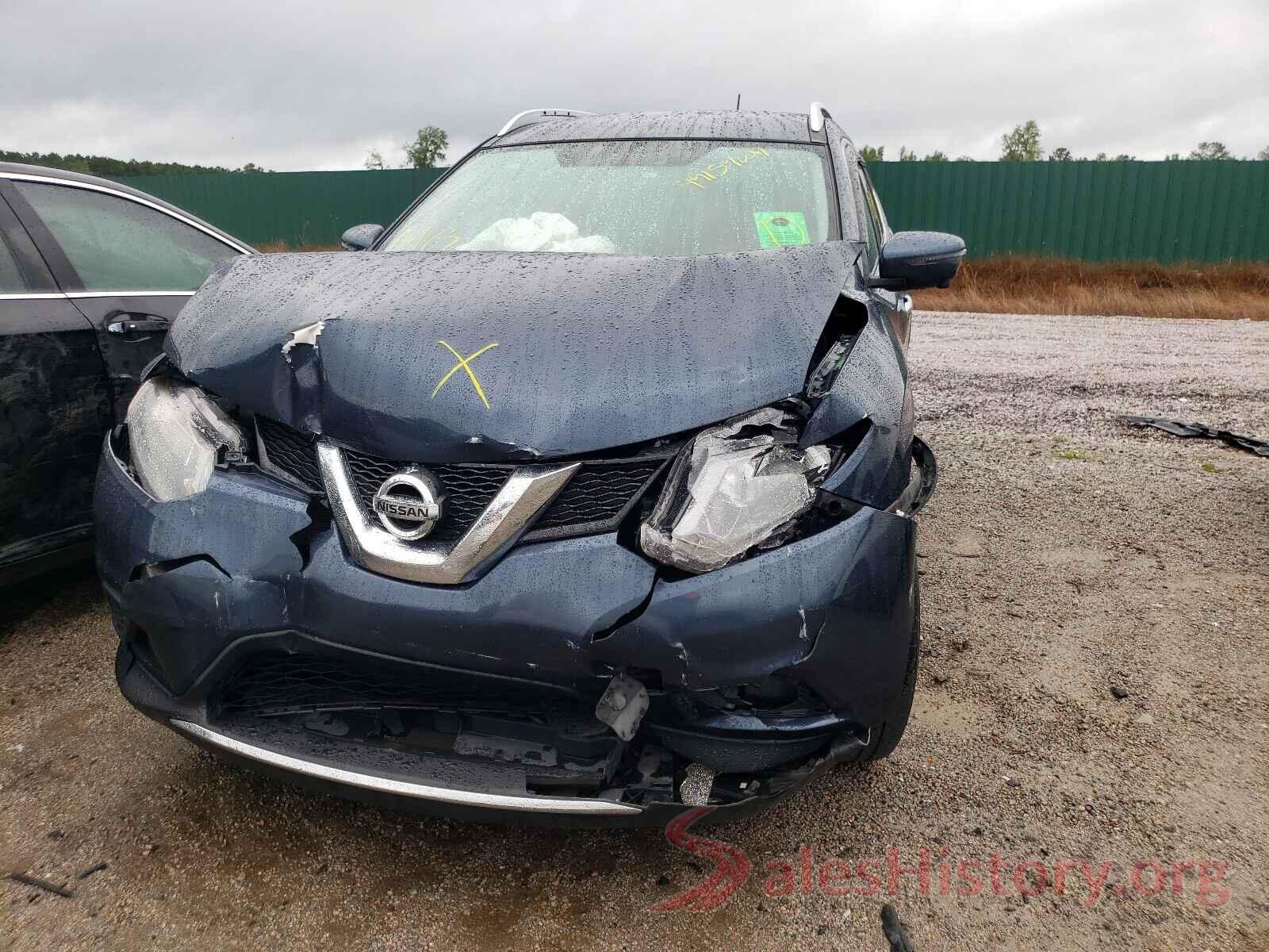 KNMAT2MT3GP663687 2016 NISSAN ROGUE