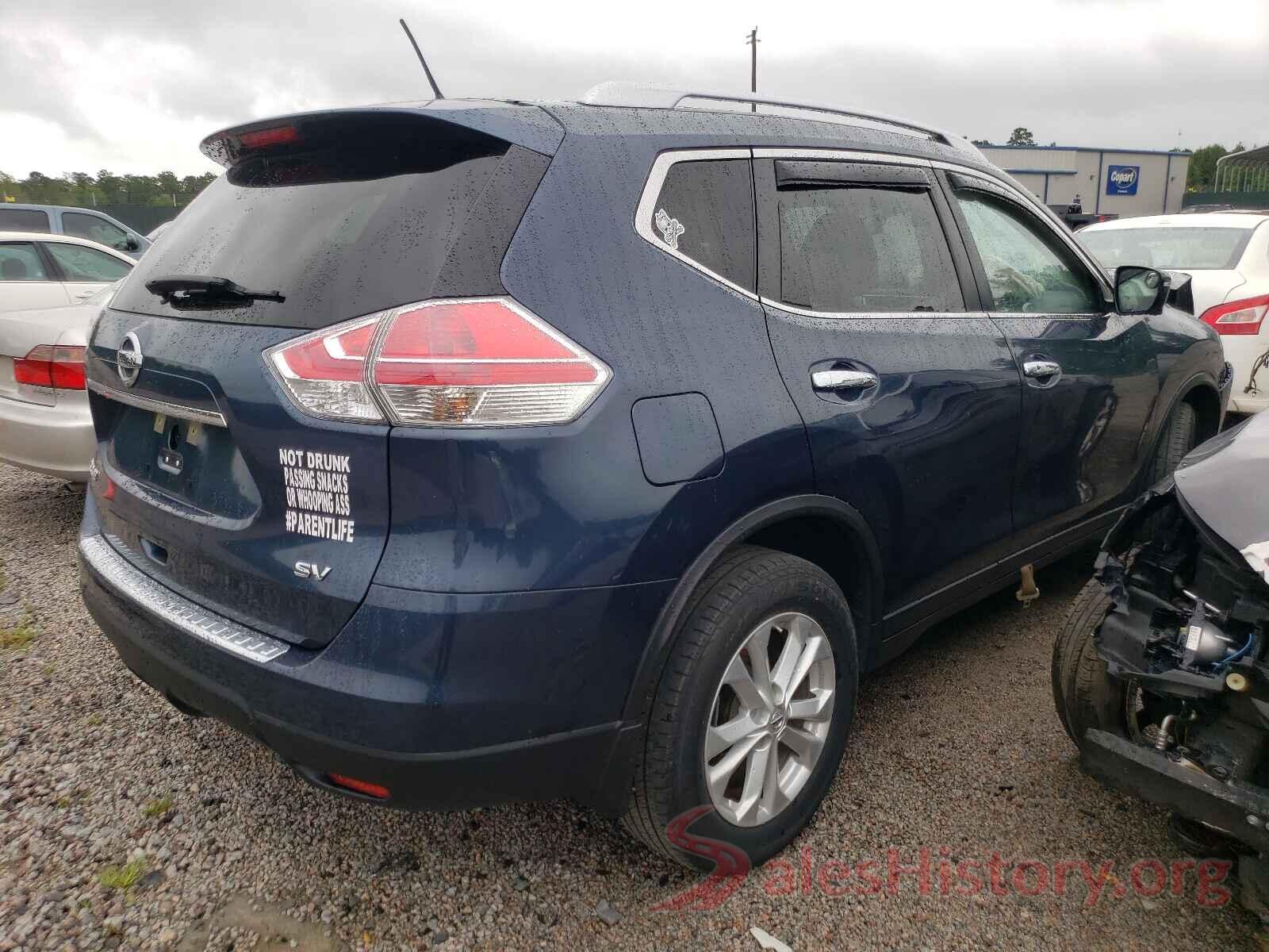 KNMAT2MT3GP663687 2016 NISSAN ROGUE