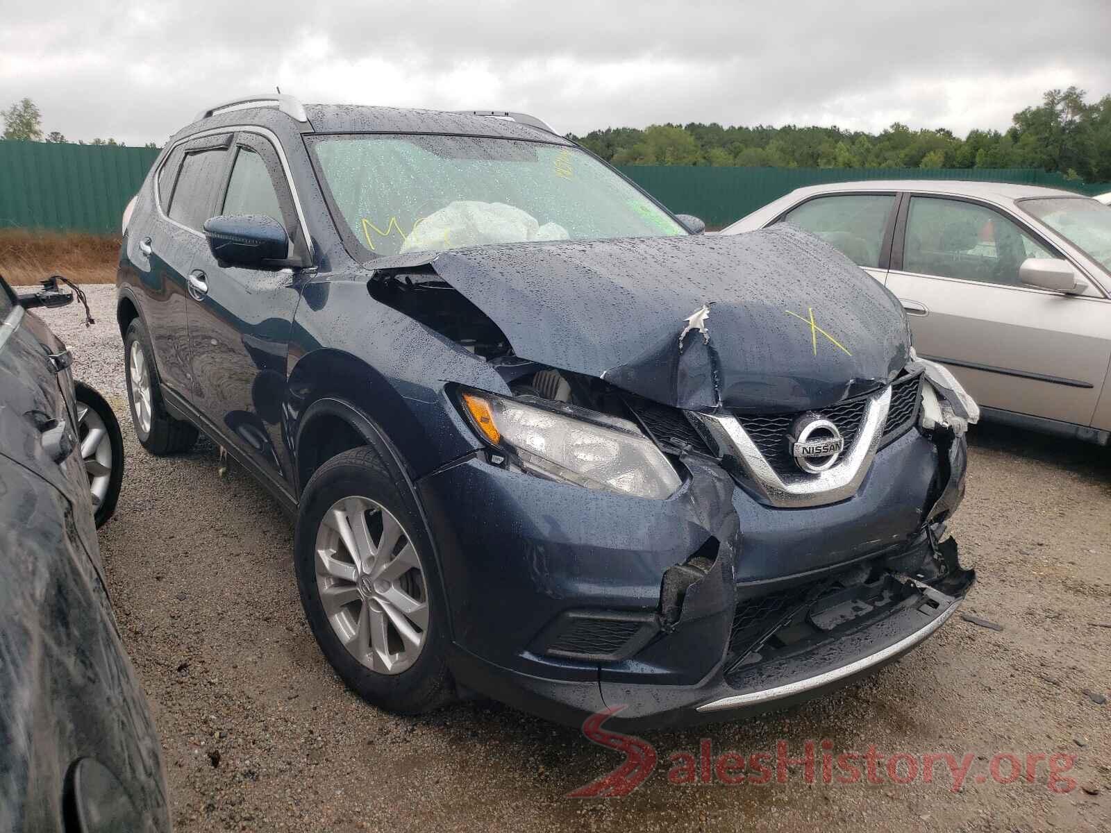 KNMAT2MT3GP663687 2016 NISSAN ROGUE